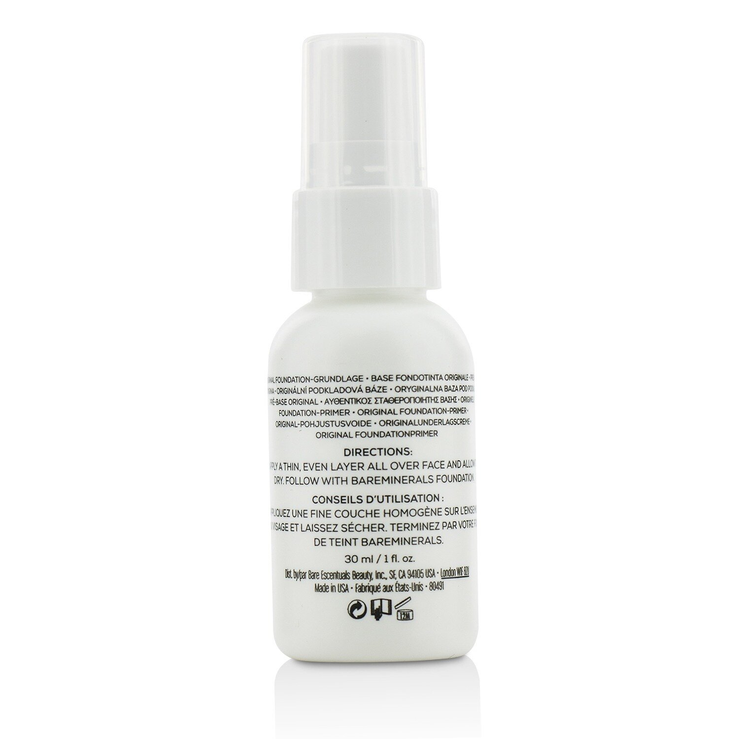  BareMinerals Prime Time Original Foundation Primer 30ml/1oz