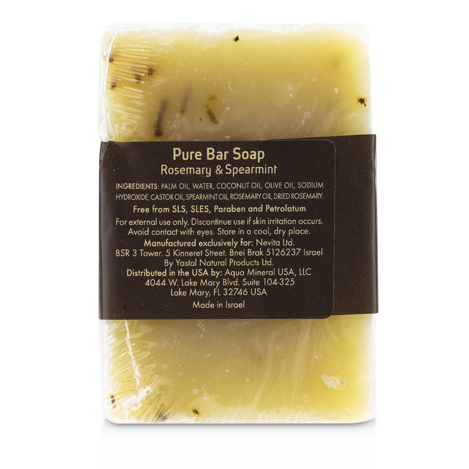 Botanifique Pure Bar Soap - Rosemary & Spearmint 100g/3.5oz