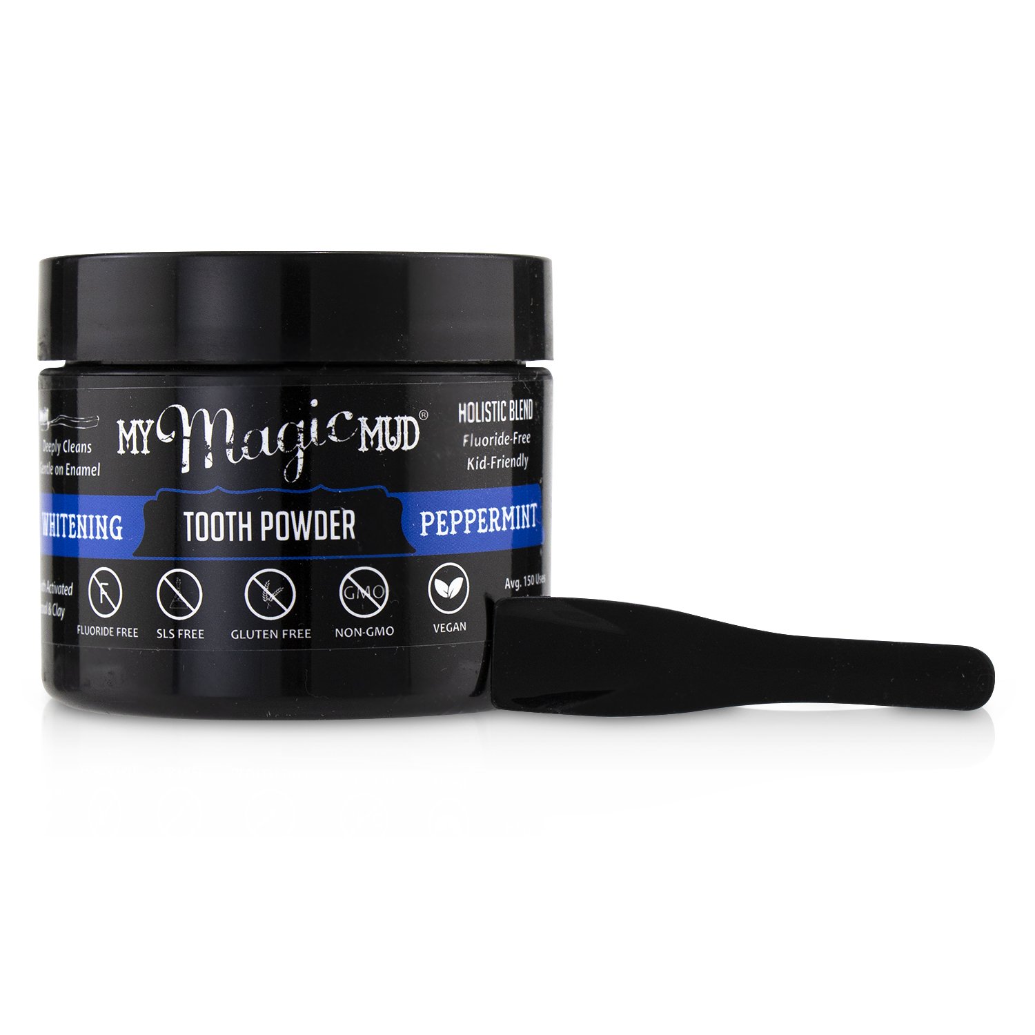My Magic Mud Activated Charcoal Whitening Tooth Powder - Peppermint 30g/1.06oz