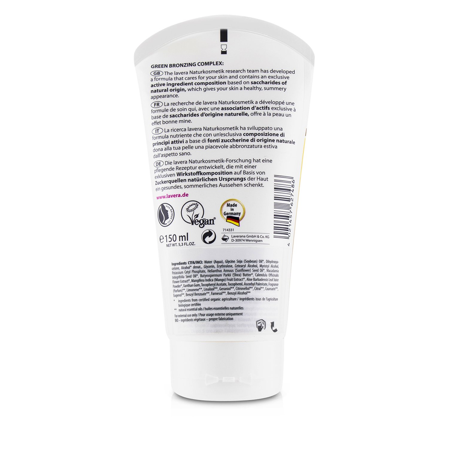 Lavera Self-Tanning Lotion For Body 150ml/5.3oz