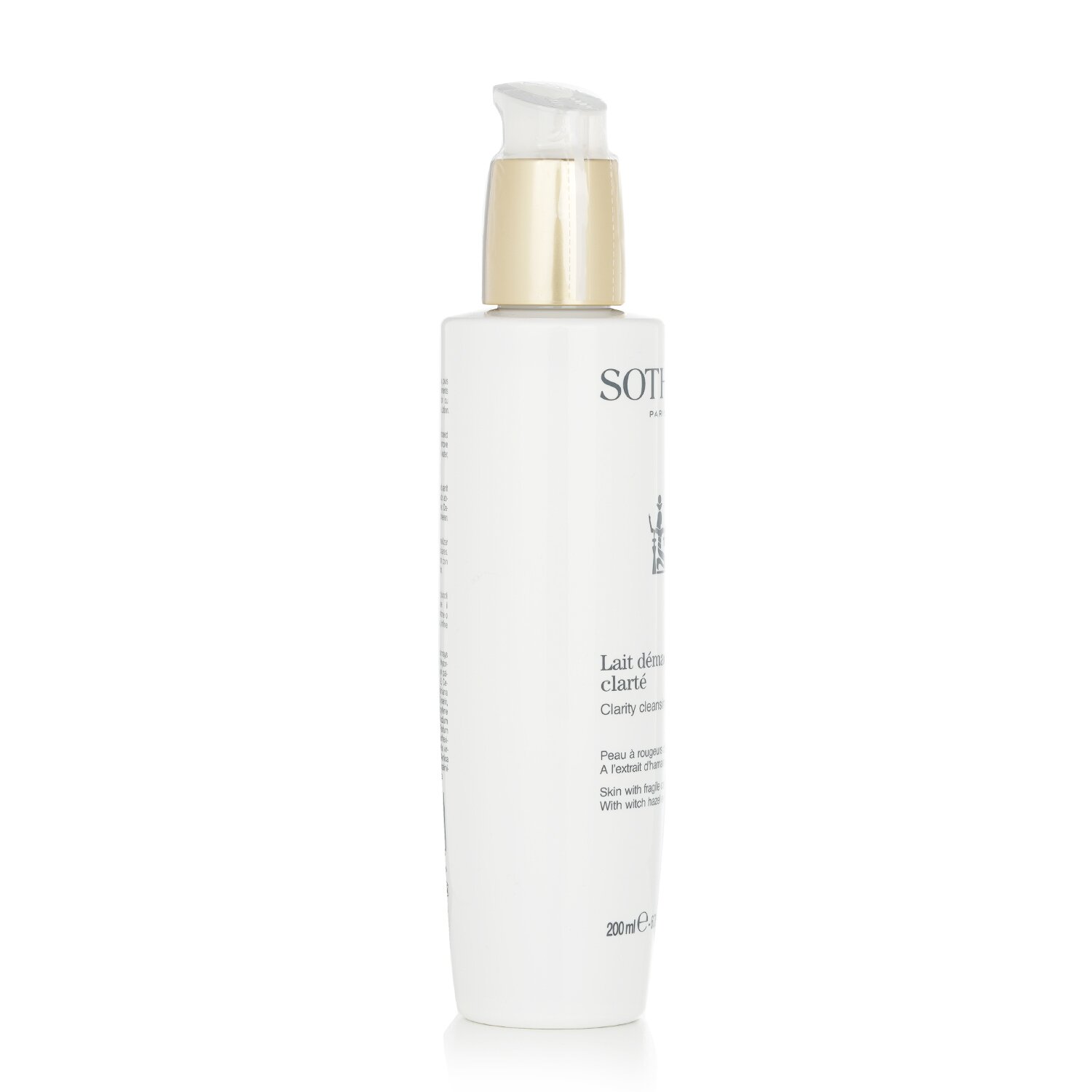 Sothys Clarity Cleansing Milk - For Skin With Fragile Capillaries , With Witch Hazel Extract 200ml/6.76oz