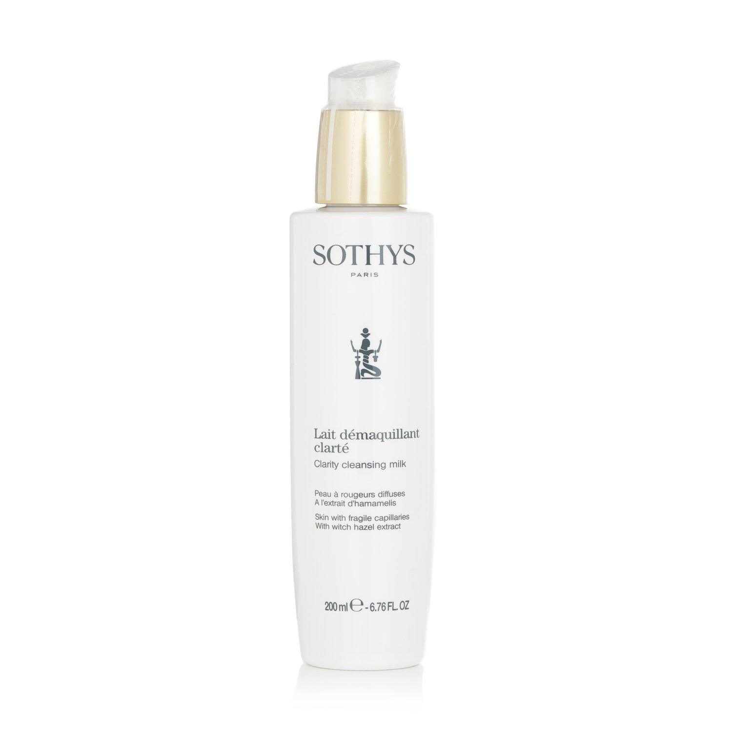 Sothys Clarity Cleansing Milk - For Skin With Fragile Capillaries , With Witch Hazel Extract 200ml/6.76oz
