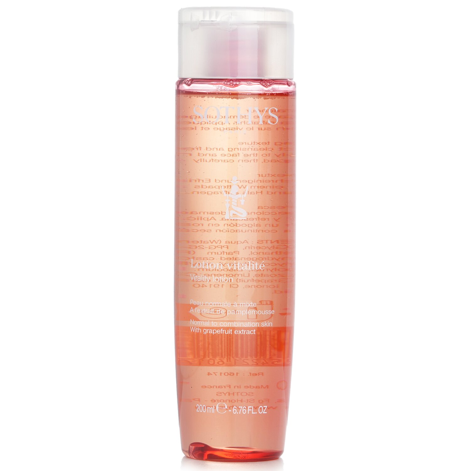 Sothys Vitality Lotion – pro normální až smíšenou pleť, s extraktem z grapefruitu 200ml/6.76oz