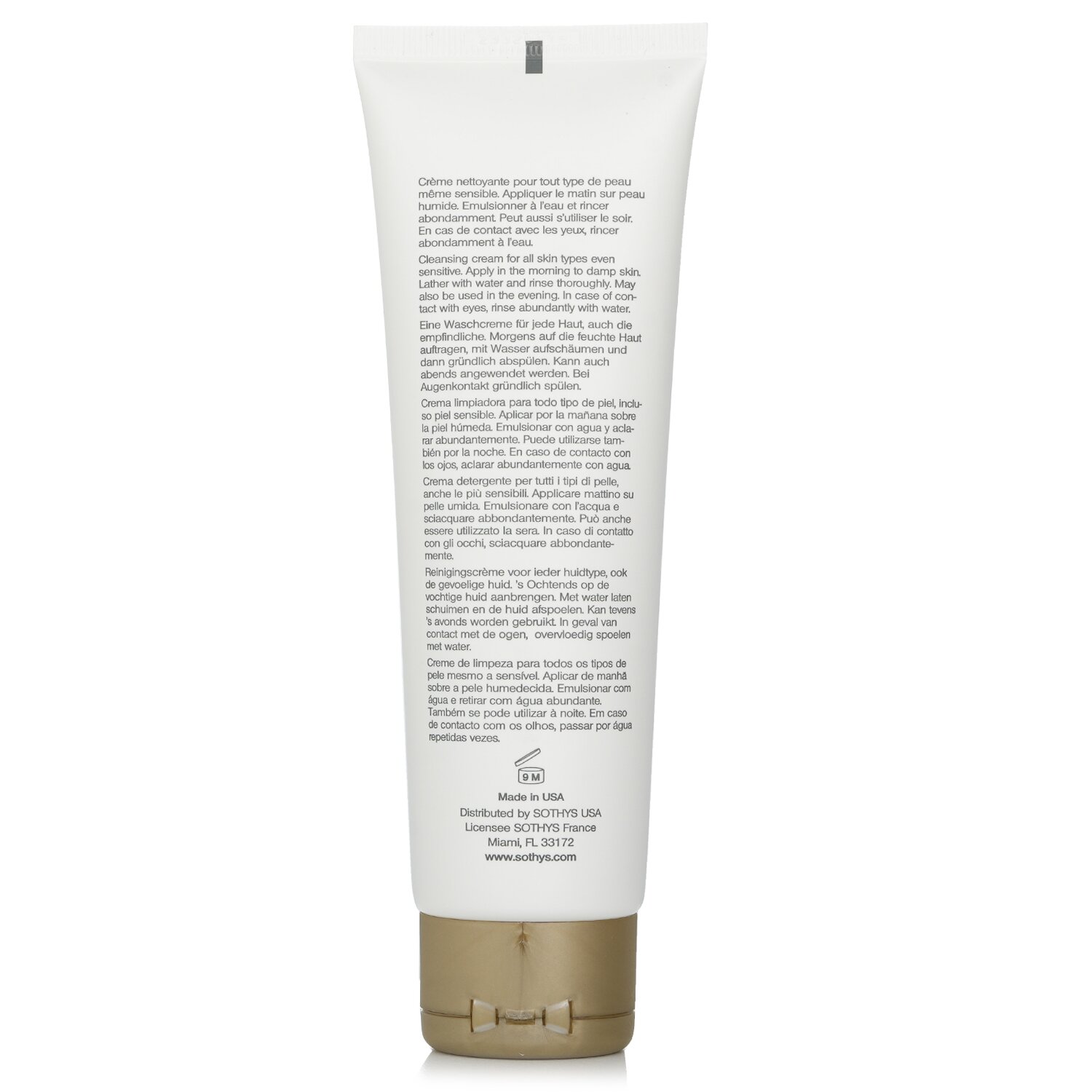 Sothys Morning Cleanser - For All Skin Types, Even Sensitive , With Camomile Extract 125ml/4.2oz