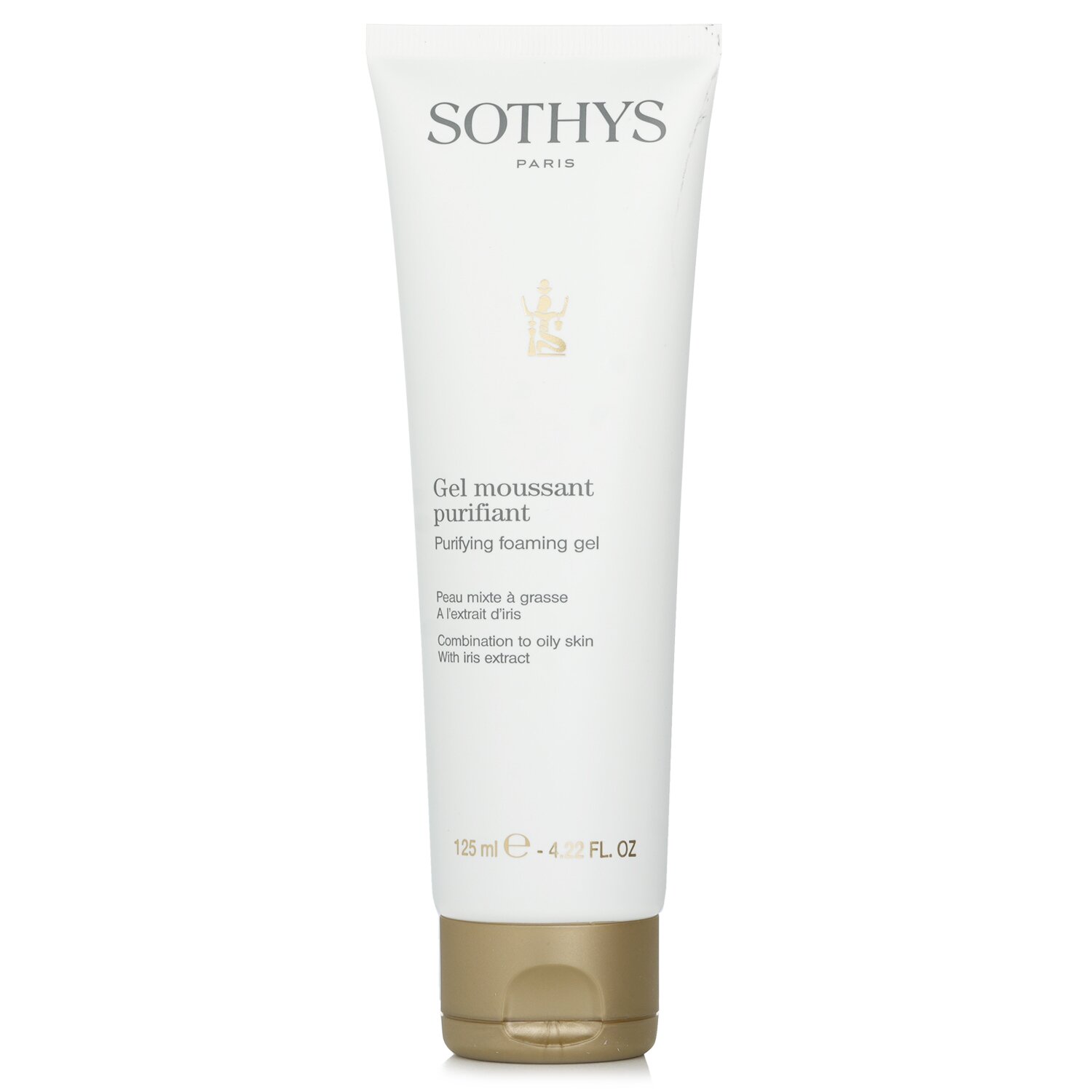 Sothys Čistící pěnivý gel - pro smíšenou až mastnou pleť, s výtažkem z kosatce 125ml/4.2oz