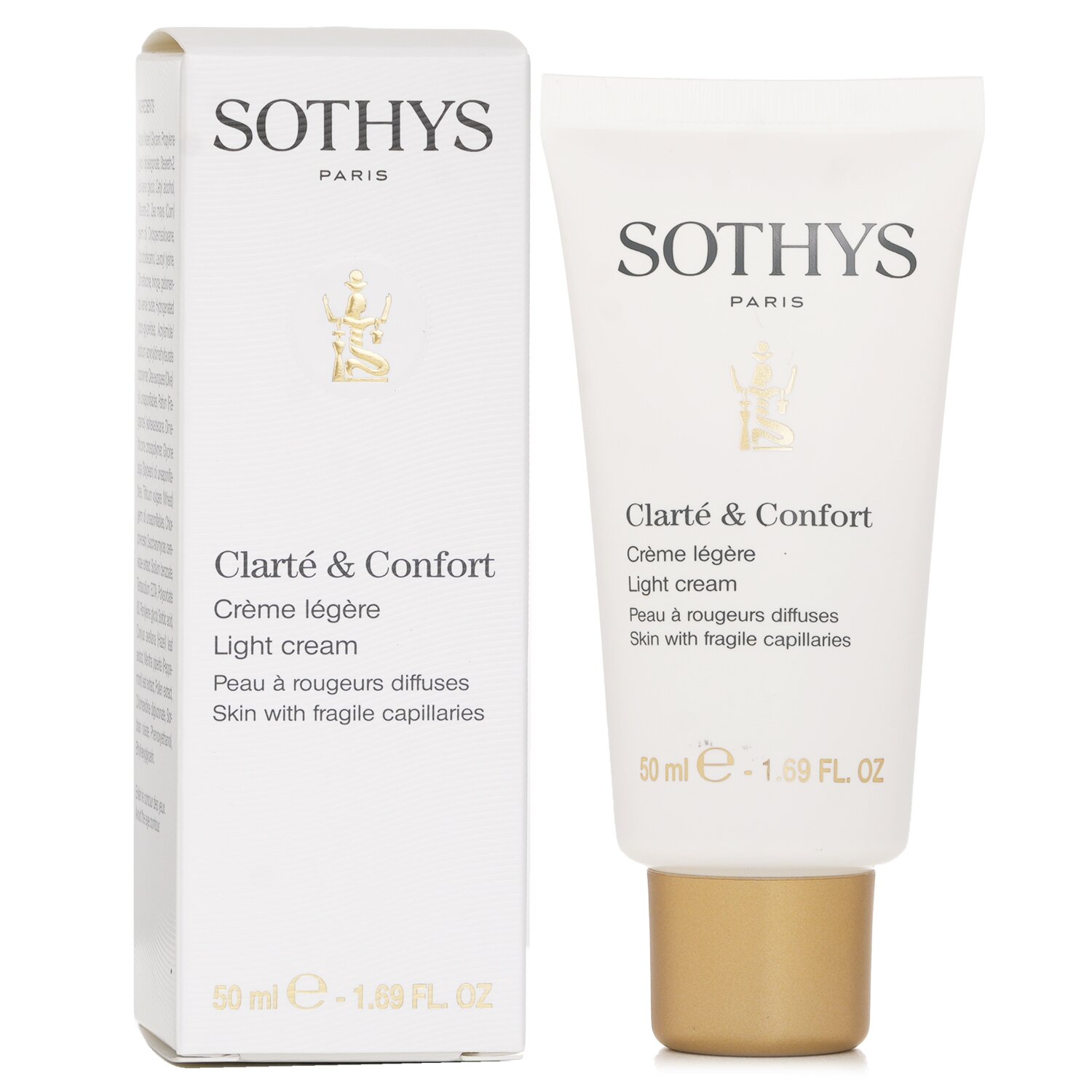 Sothys Clarte & Comfort lehký krém - pro pokožku s křehkými kapilárami 50ml/1.69oz