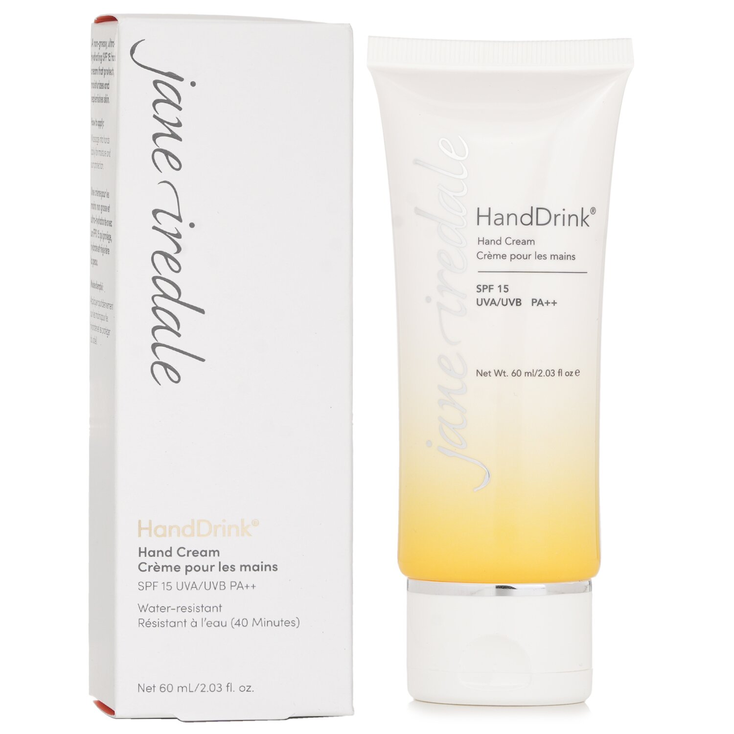Jane Iredale HandDrink Hand Cream SPF15 קרם ידיים - Lemongrass 60ml/2.03oz