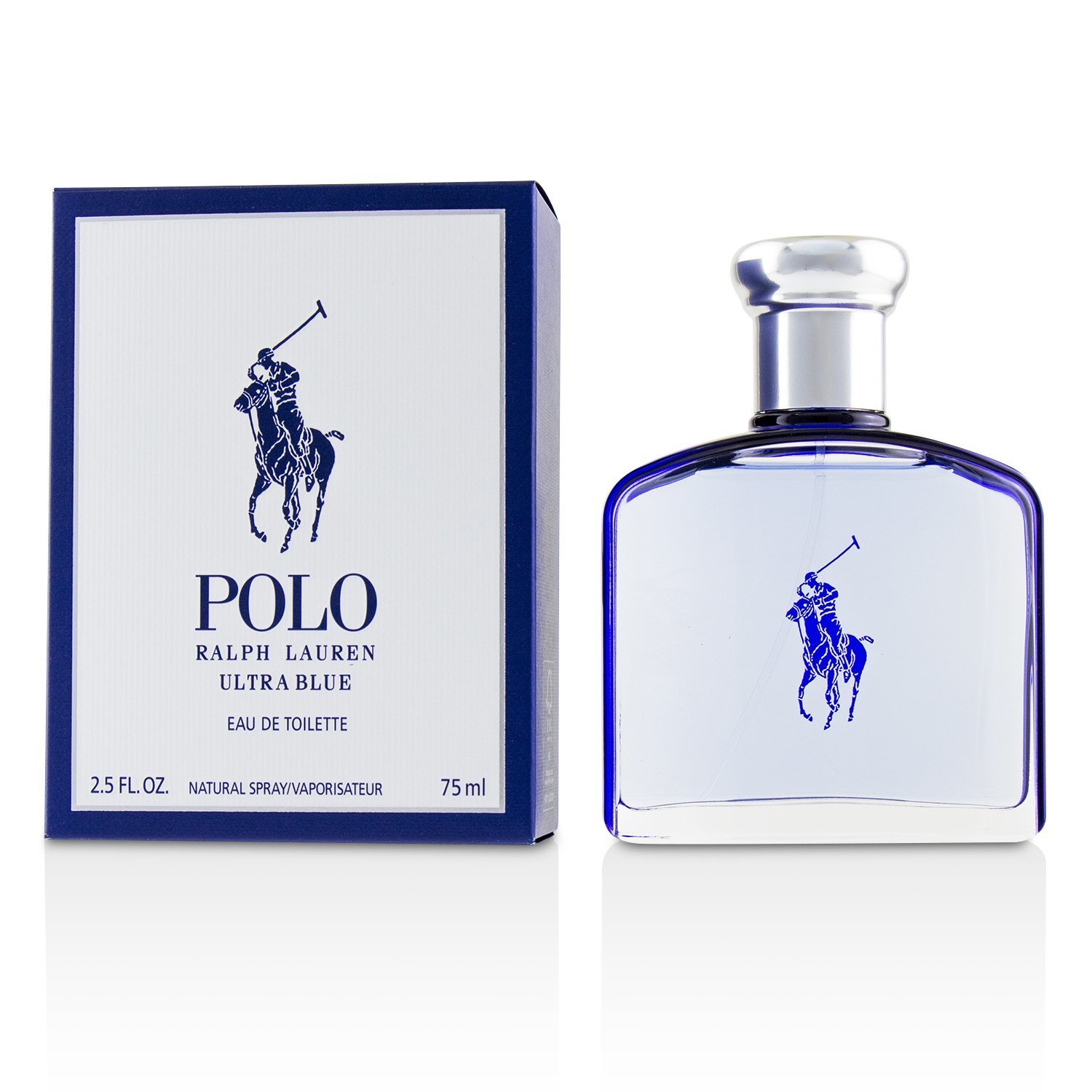 拉尔夫劳伦 Ralph Lauren 淡蓝马球男士淡香水(清爽版)Polo Ultra Blue EDT 75ml/2.5oz