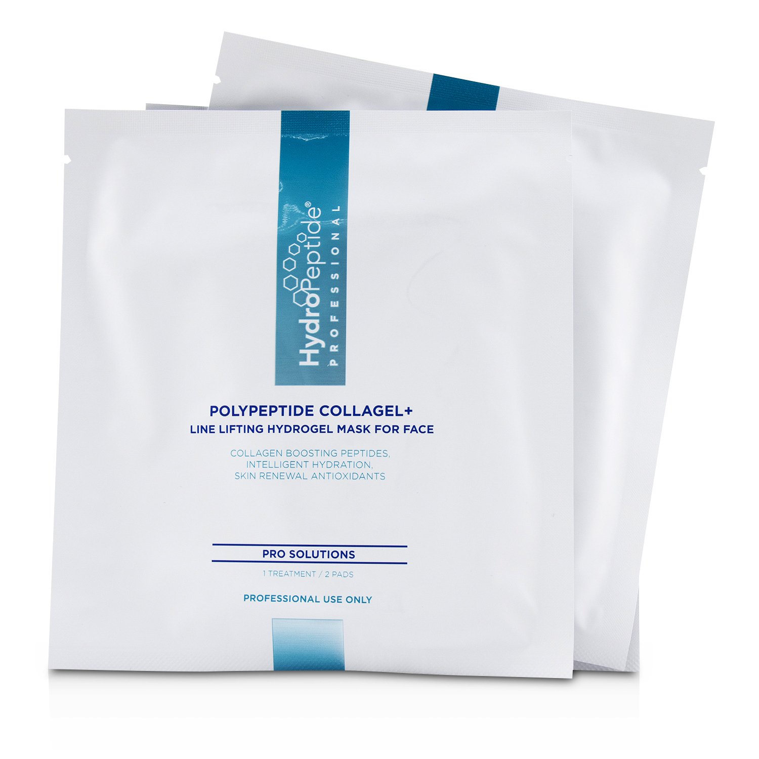 HydroPeptide Polypeptide Collagel+ Line Lifting Hydrogel Mask For Face (Salon Product) 12sheets