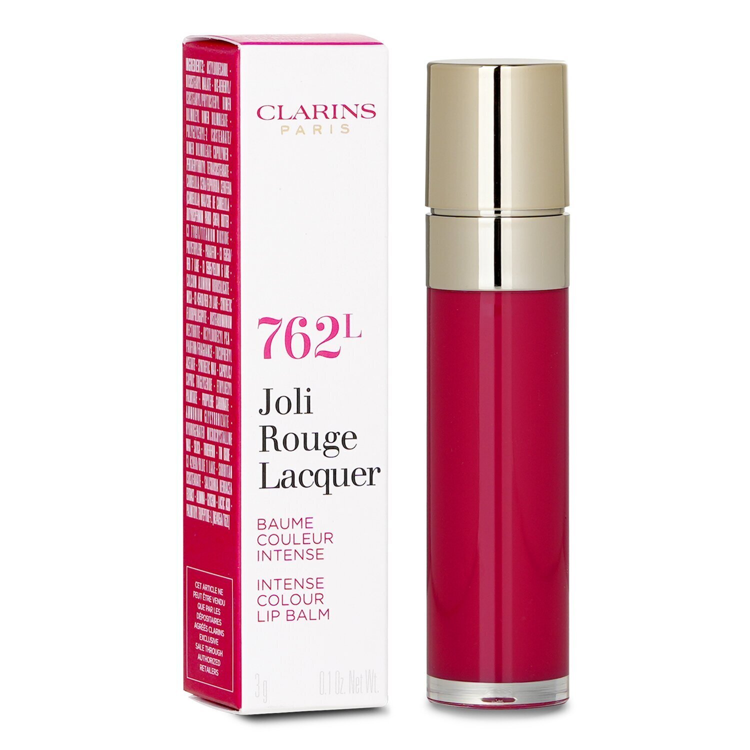 Clarins Joli Rouge Lacquer ג'ולי רוז' לאקר 3g/0.1oz