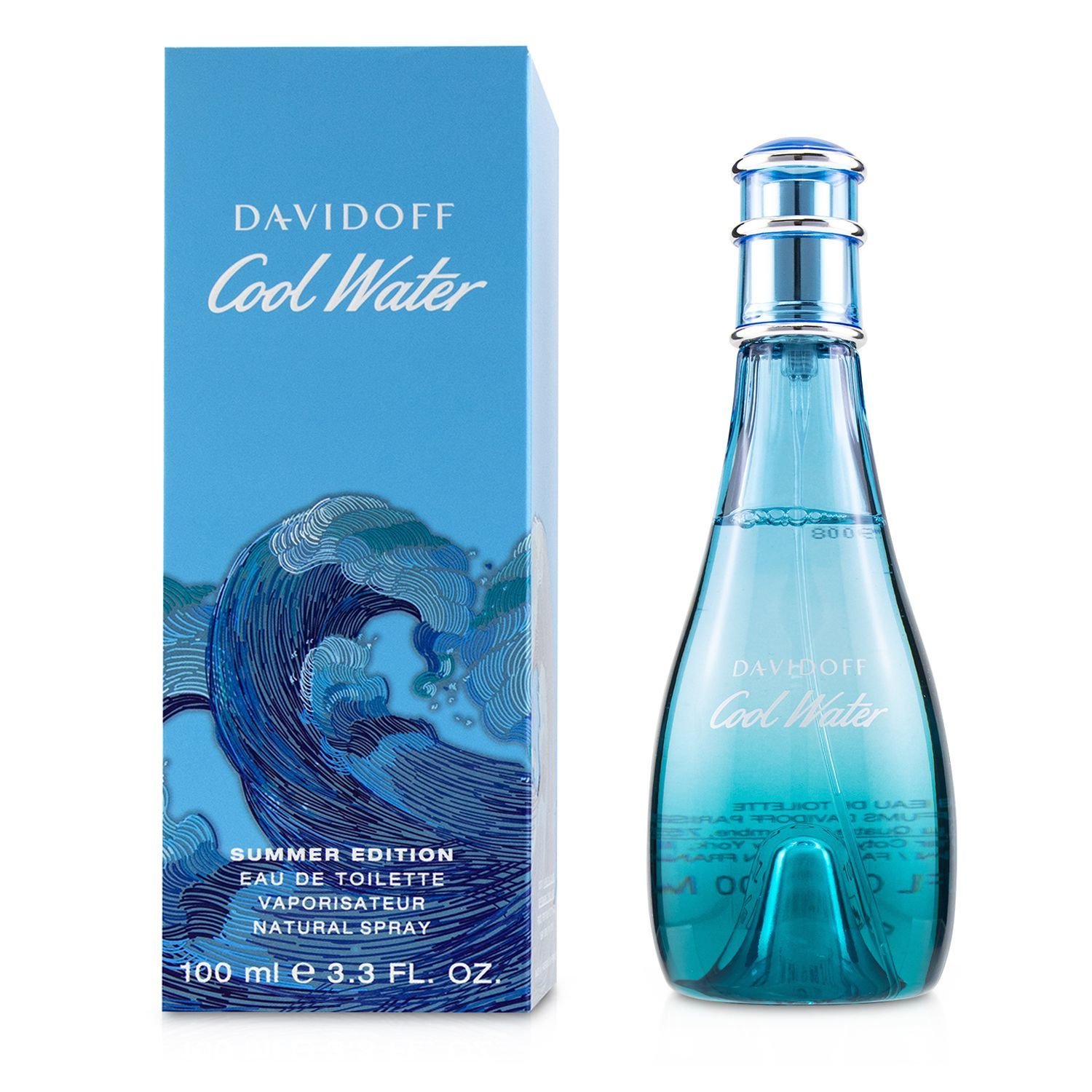 Davidoff Cool Water Eau De Toilette Spray (2019 Summer Edition) 100ml/3.3oz