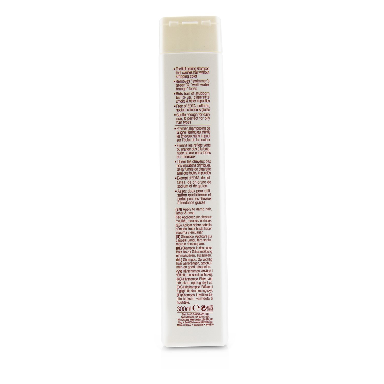 Lanza Healing ColorCare Clarifying Shampoo 300ml/10.1oz