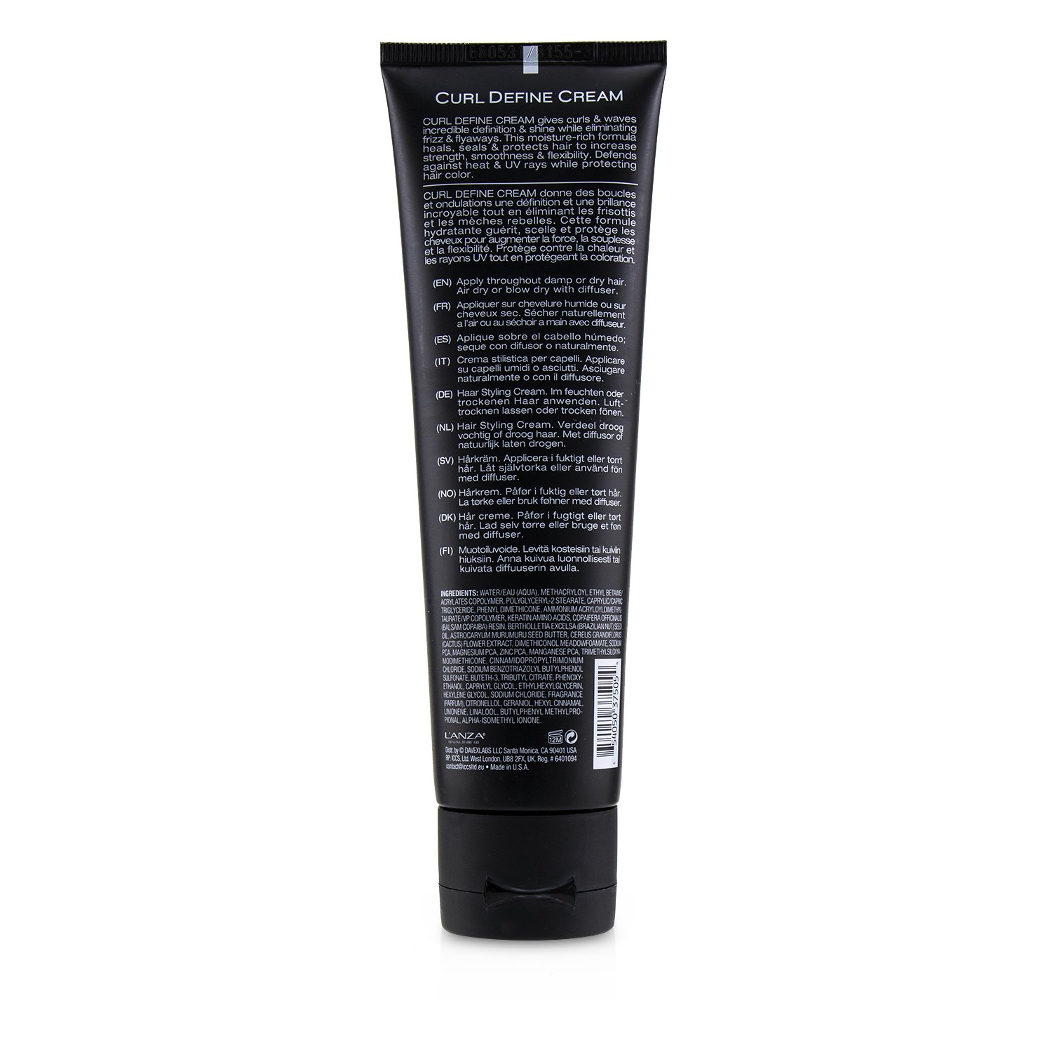 Lanza Healing Style Curl Define Cream (Control 2) 125ml/4.2oz