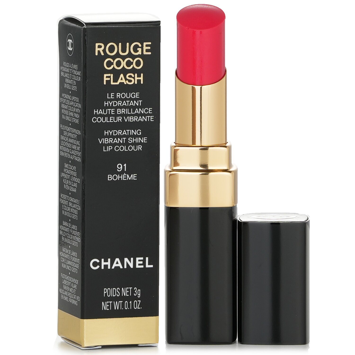 Chanel Rouge Coco Flash Hydrating Vibrant Shine Lip Colour 3g/0.1oz