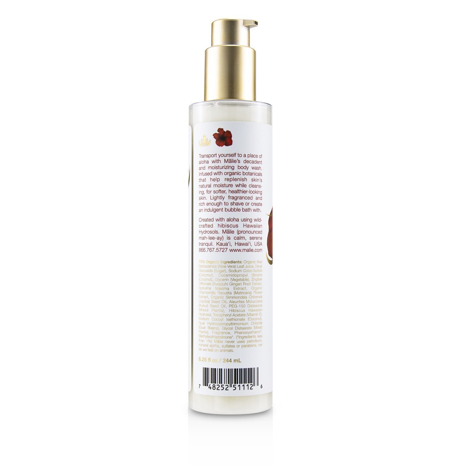 Malie Organics Hibiscus Body Wash 244ml/8.25oz