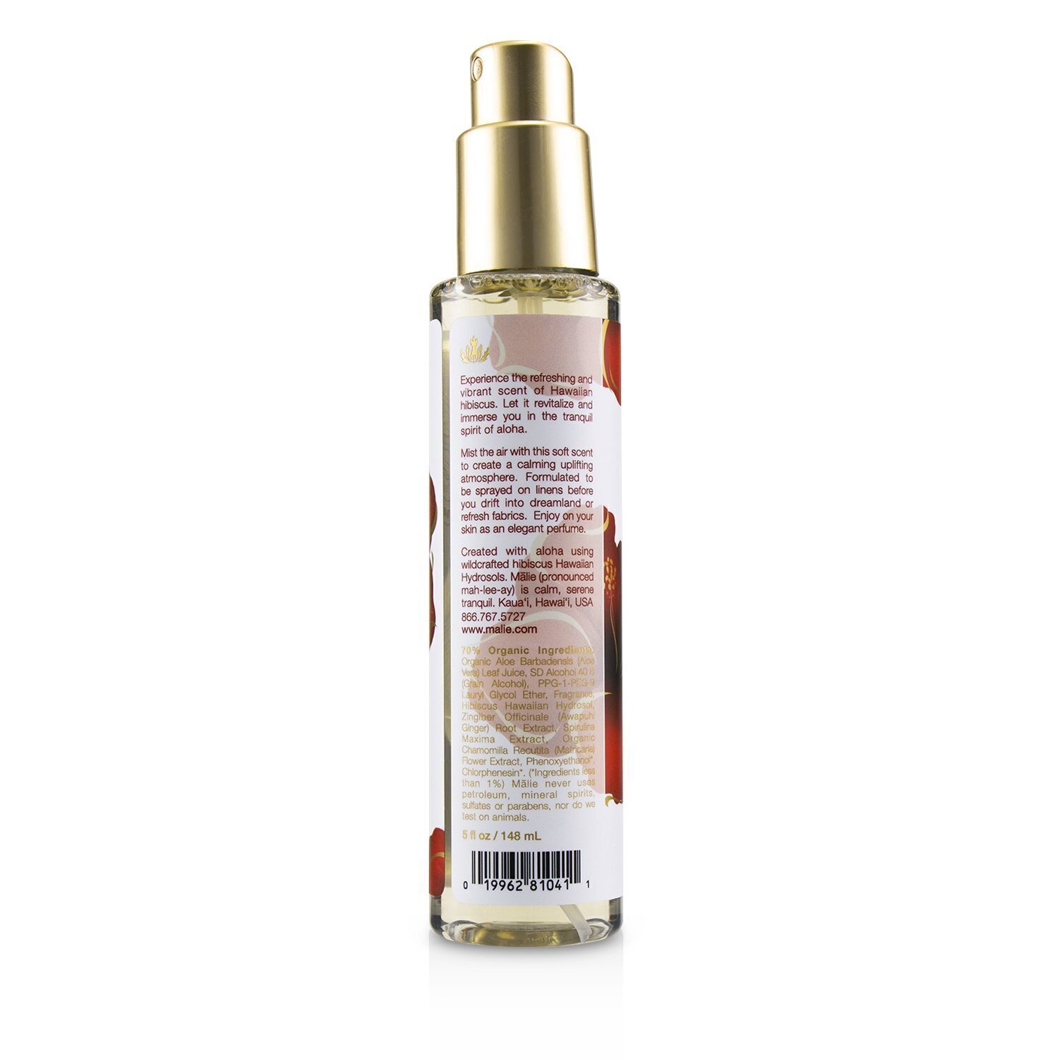 Malie Organics Island Ambiance Linen & Room Spray - Hibiscus 148ml/5oz
