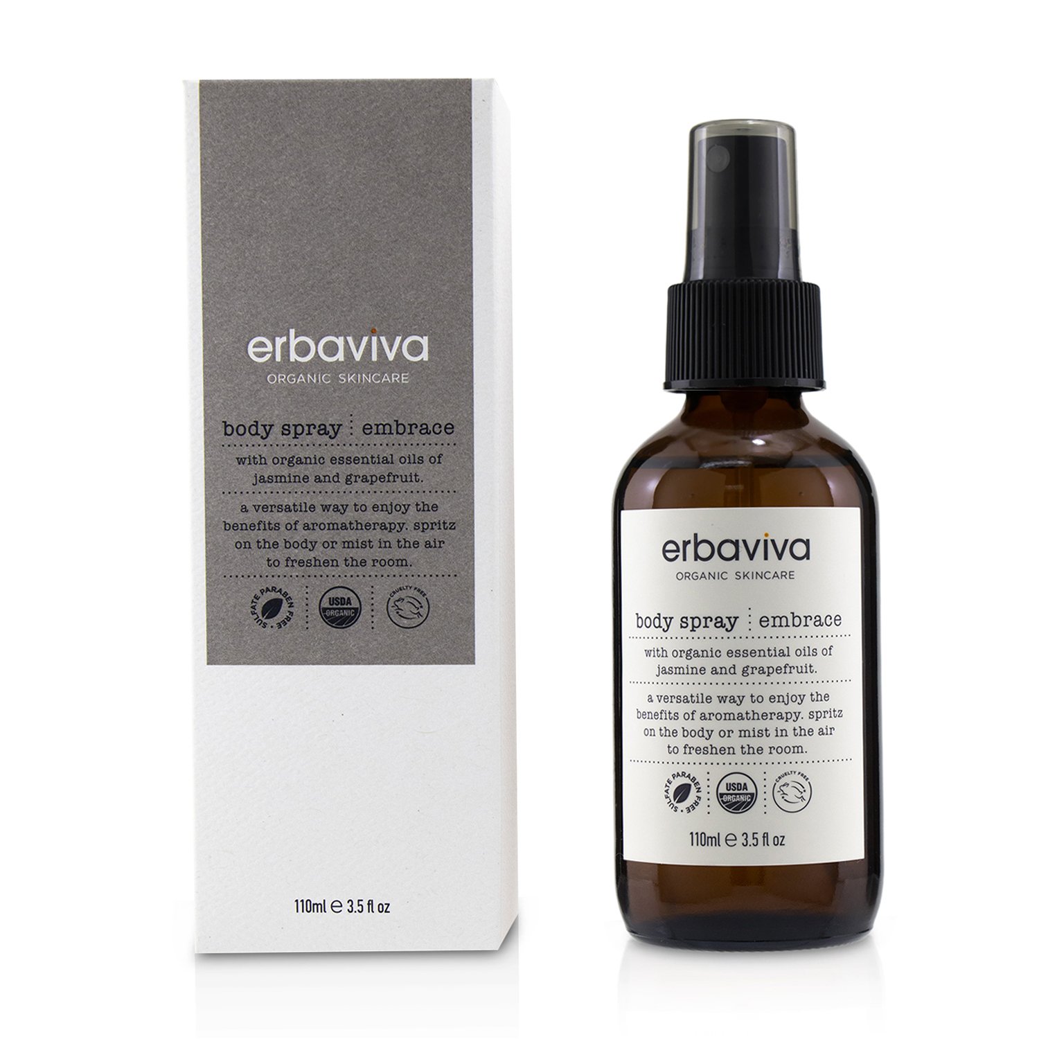 Erbaviva Embrace Body Spray 110ml/3.5oz