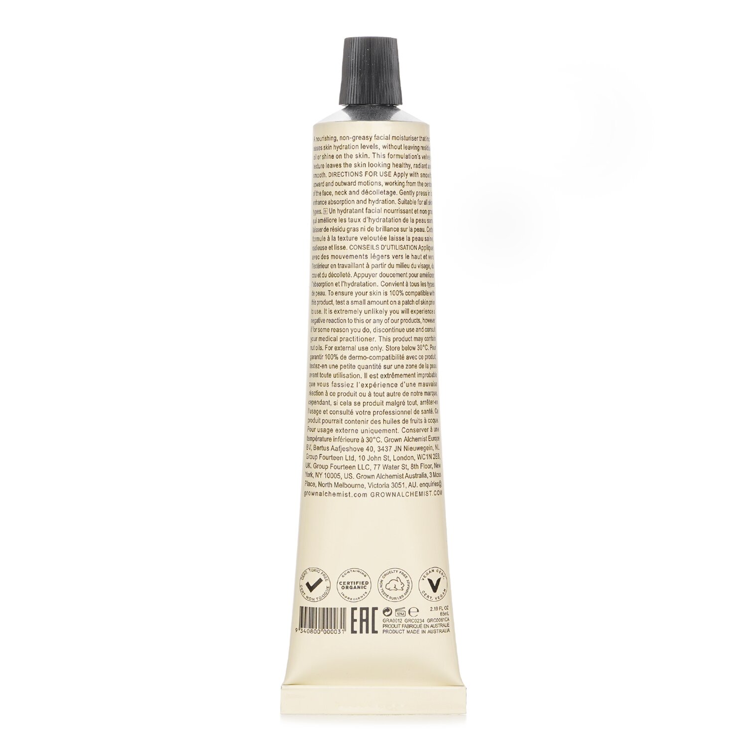 Grown Alchemist Hydra-Repair Day Cream - Camellia & Geranium Blossom 65ml/2.29oz