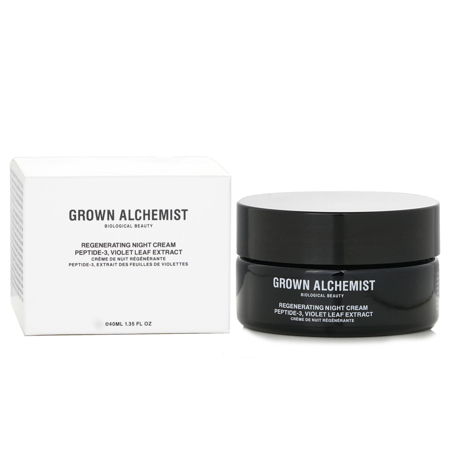 Grown Alchemist Regenerating Night Cream קרם לילה - Neuro-Peptide & Violet Leaf Extract 40ml/1.35oz