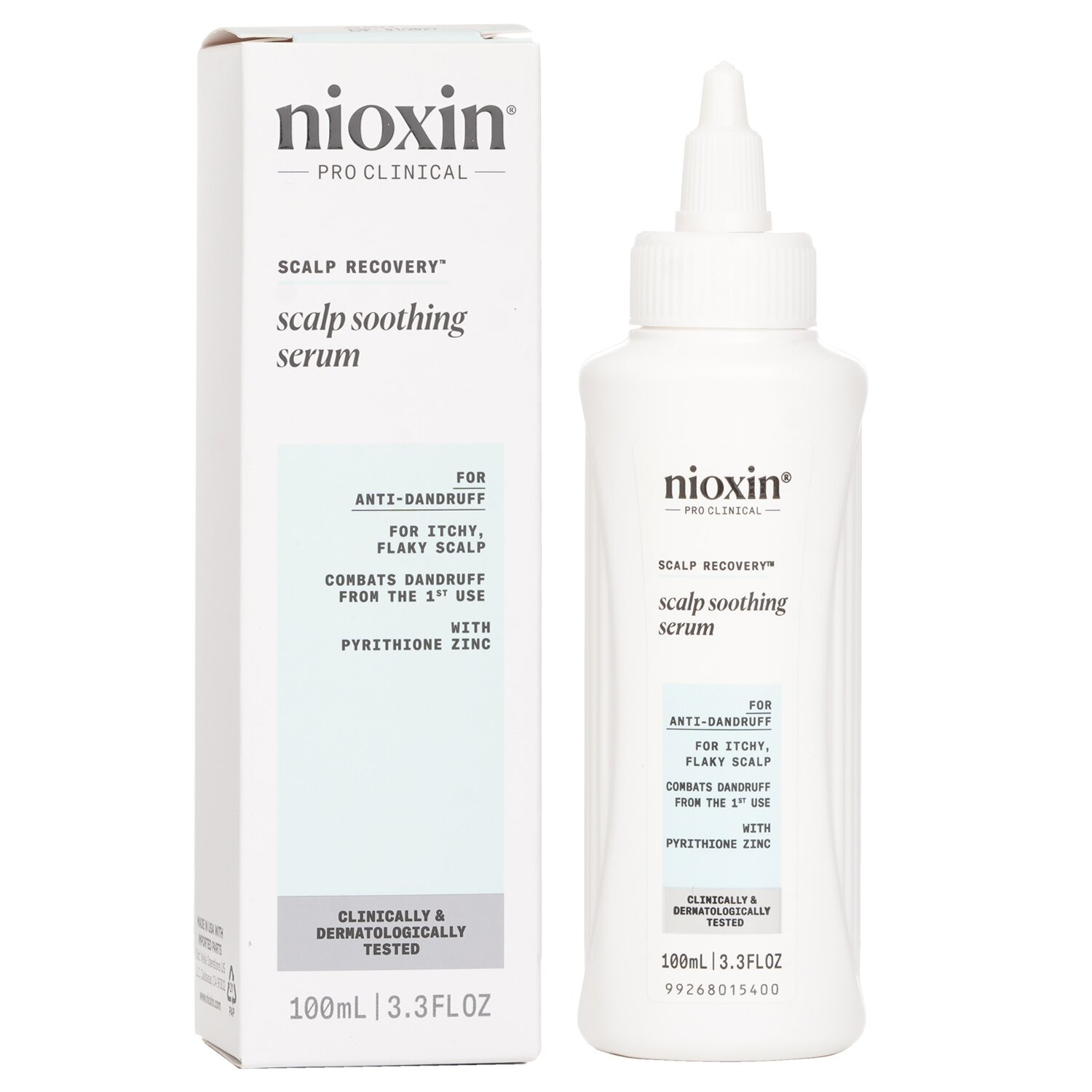 Nioxin Scalp Recovery Pyrithione Zinc Scalp Soothing Serum (For Itchy Flaky Scalp) 100ml/3.38oz