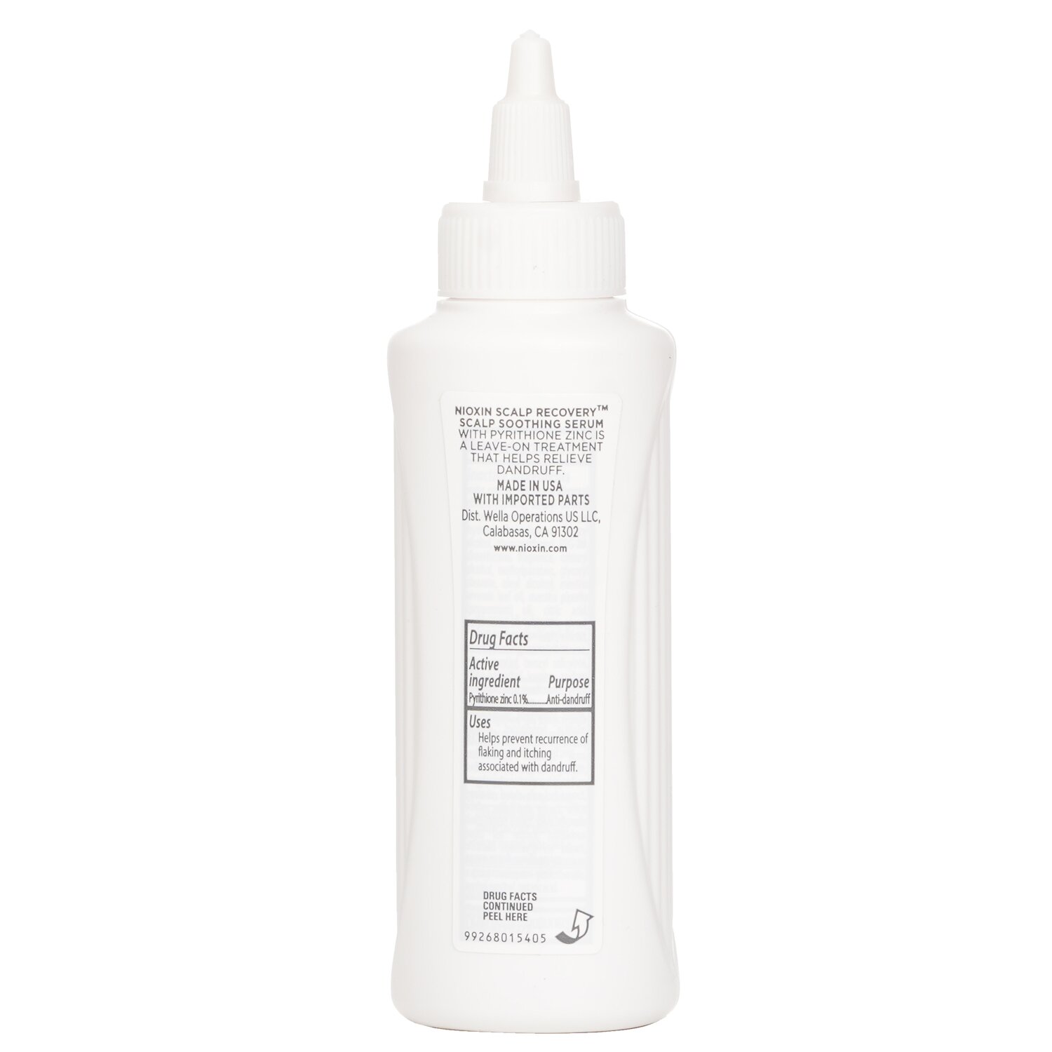 Nioxin Scalp Recovery Pyrithione Zinc Scalp Soothing Serum (For Itchy Flaky Scalp) 100ml/3.38oz