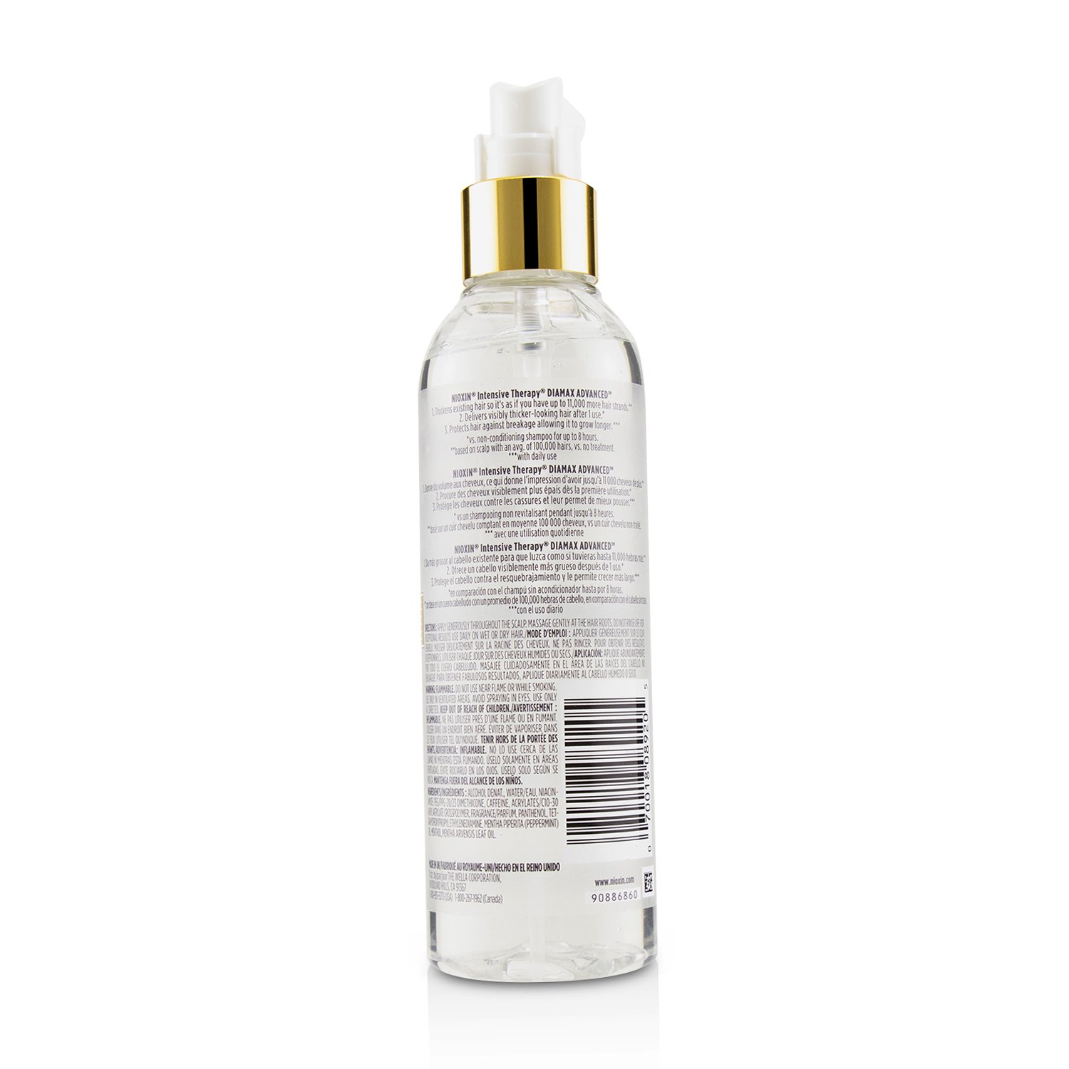 Nioxin 3D Intensive Diamax Advanced Thickening Xtrafusion Treatment 200ml/6.76oz