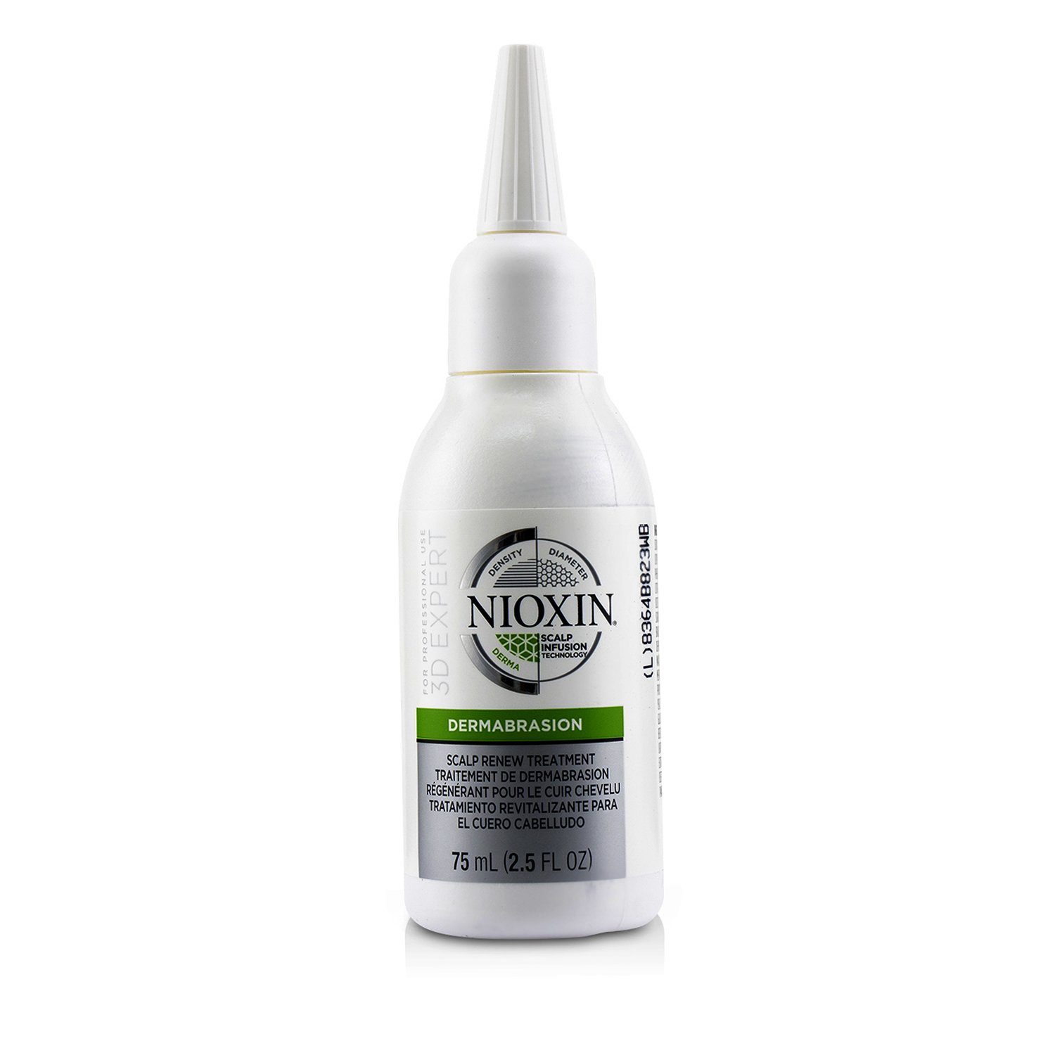 Nioxin 3D Expert Dermabrasion Scalp Renew Treatment (לשימוש מקצועי בלבד) טיפול לחידוש הקרקפת 75ml/2.5oz