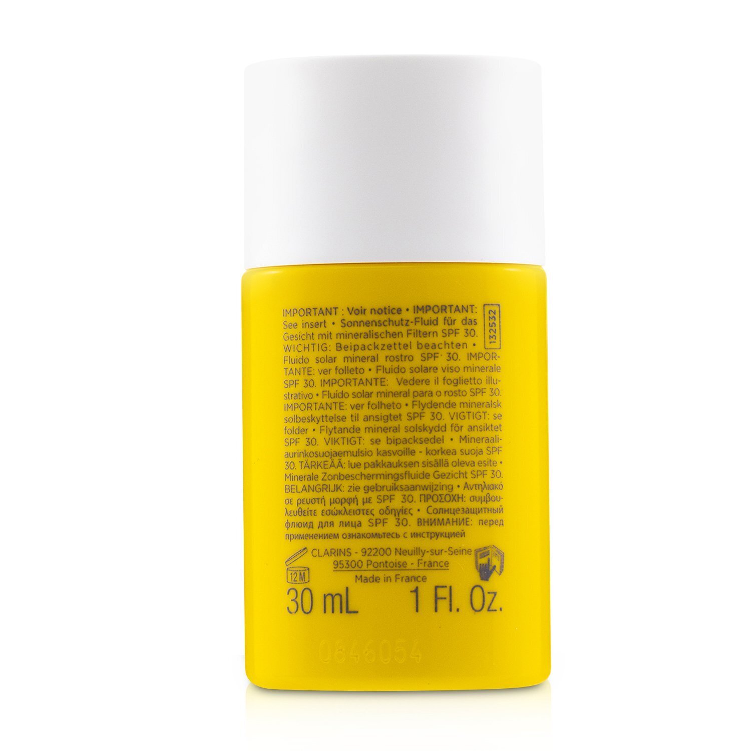 Clarins Mineral Sun Care Fluid For Face SPF 30 - For Sensitive Areas 30ml/1oz
