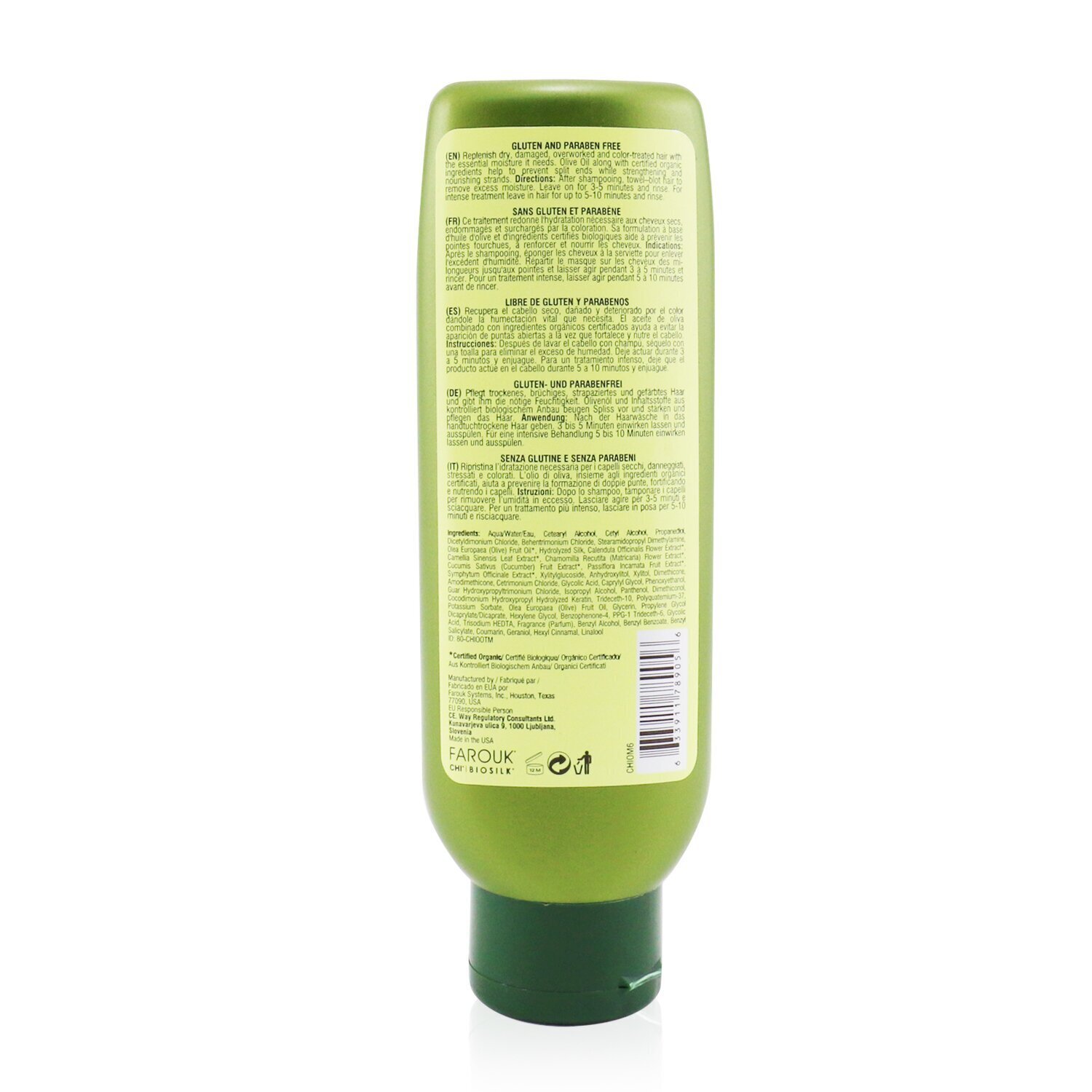 CHI Olive Organics Treatment Masque (For All Hair Types) 177ml/6oz