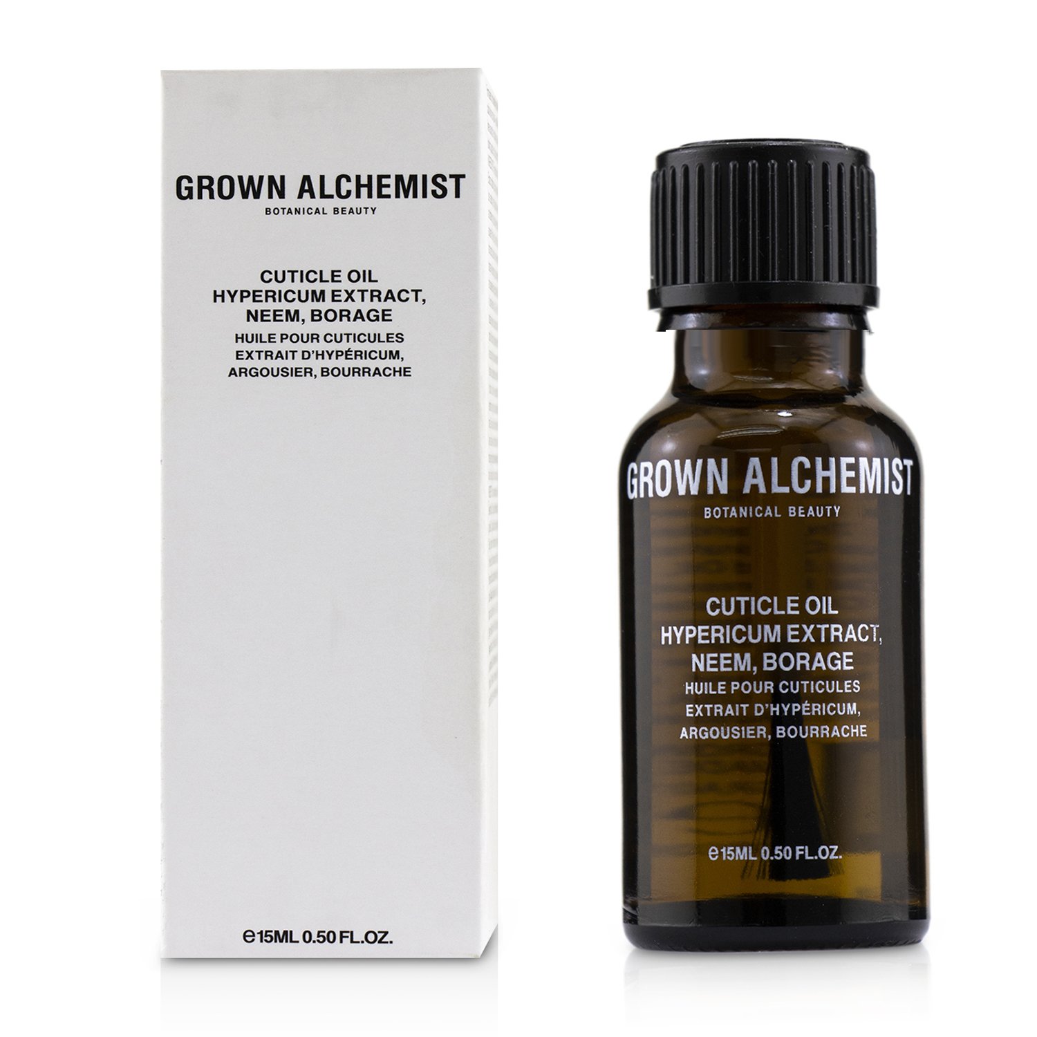 Grown Alchemist Cuticle Oil - Hypericum Extract, Neem & Borage 15ml/0.5oz
