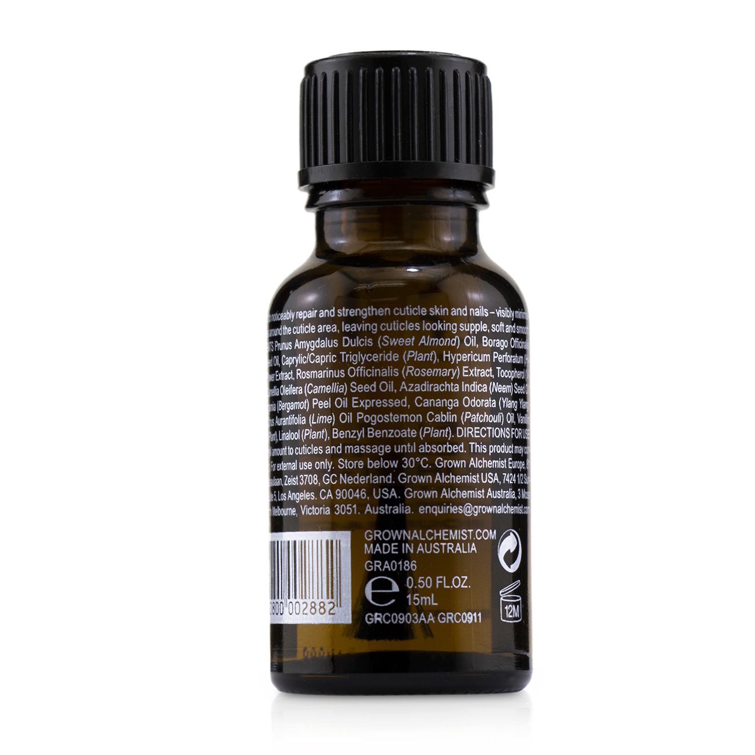 Grown Alchemist Cuticle Oil - Hypericum Extract, Neem & Borage 15ml/0.5oz