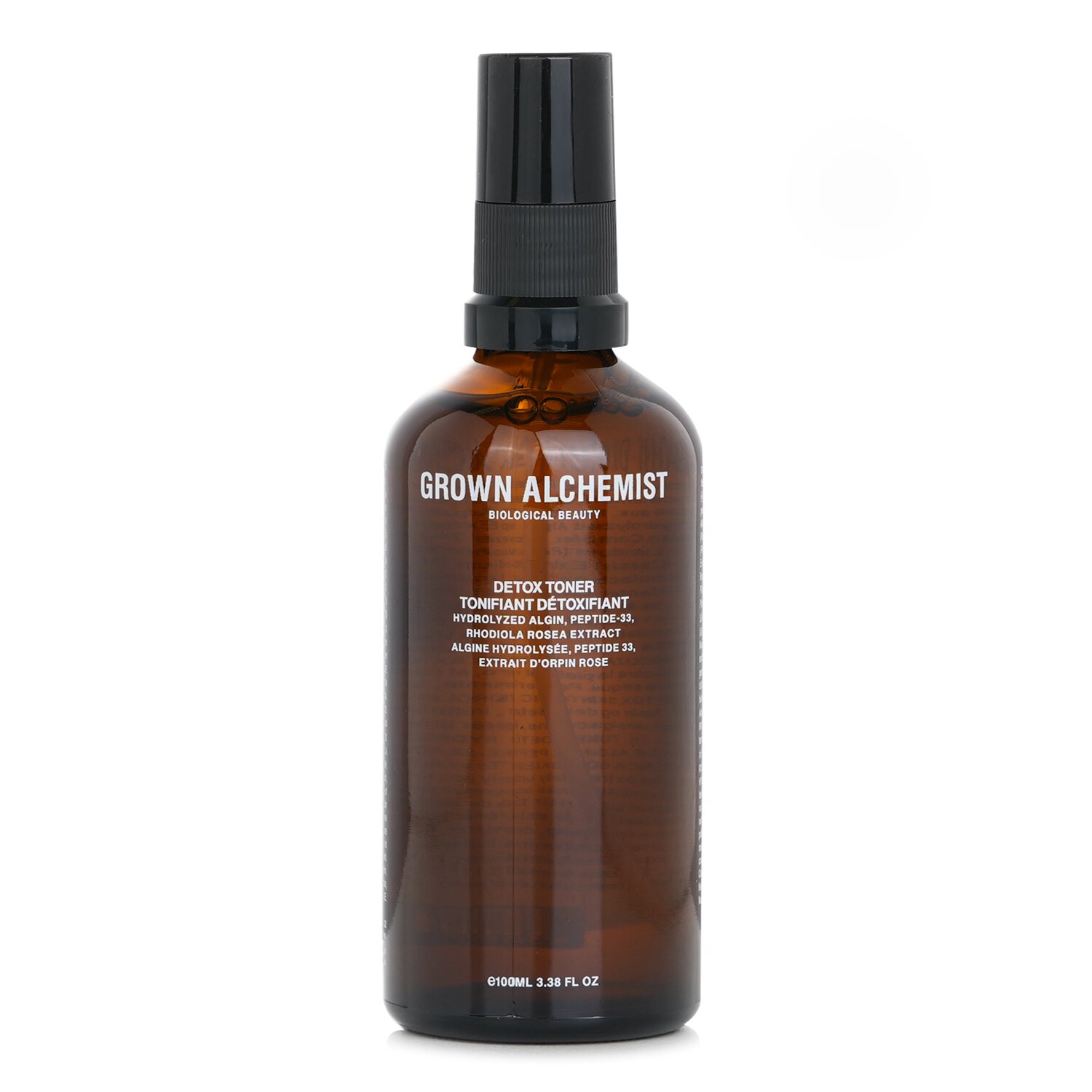 Grown Alchemist Detox Toner - Hydrolyzed Algin, Peptide-33 & Rhodiola Rosea Extract 100ml/3.38oz