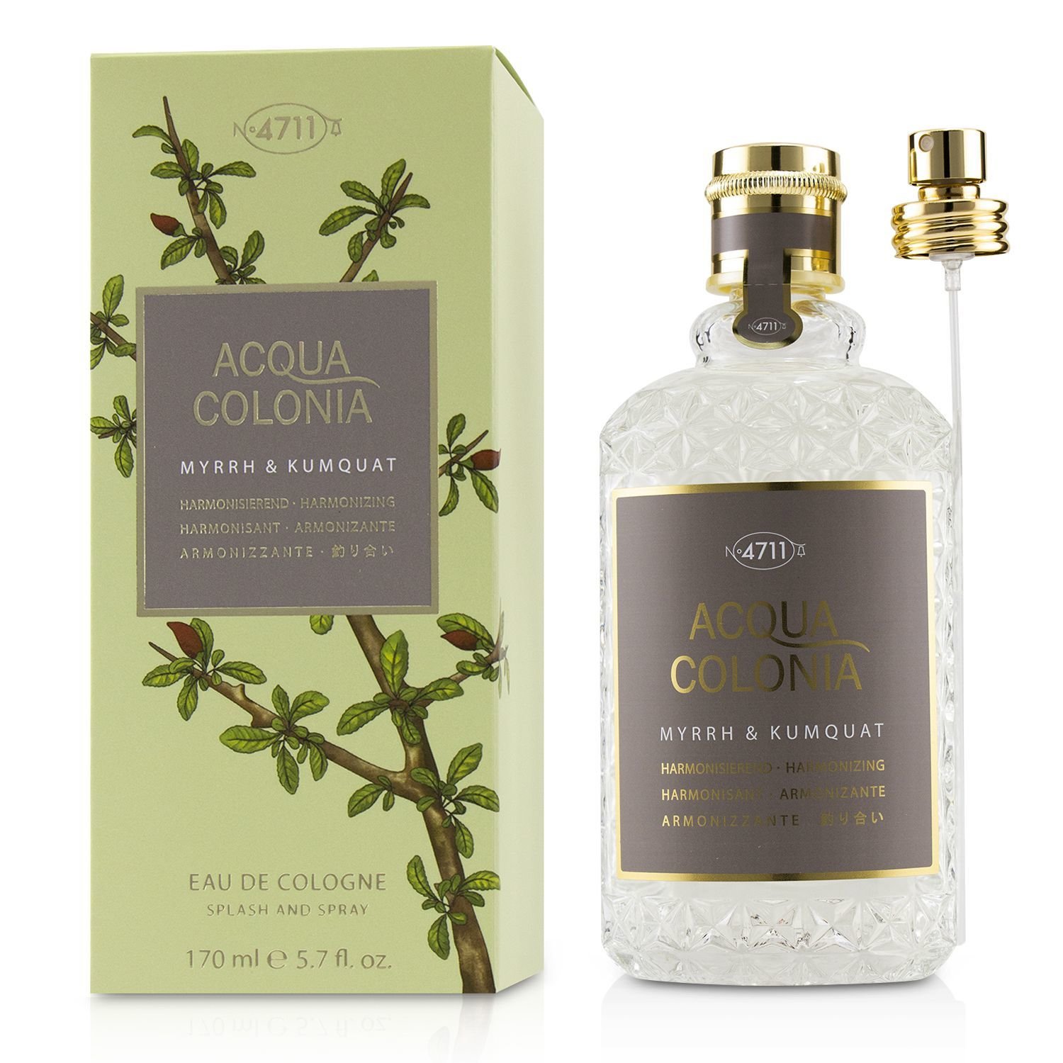 4711 Acqua Colonia Myrrh & Kumquat Eau De Cologne Spray 170ml/5.7oz