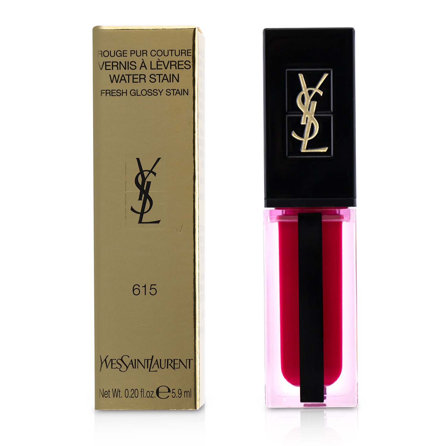 입생로랑 Yves Saint Laurent 루쥬 쀠르 꾸뛰르 베르니 아 레브르 워터 스테인 5.9ml/0.20oz