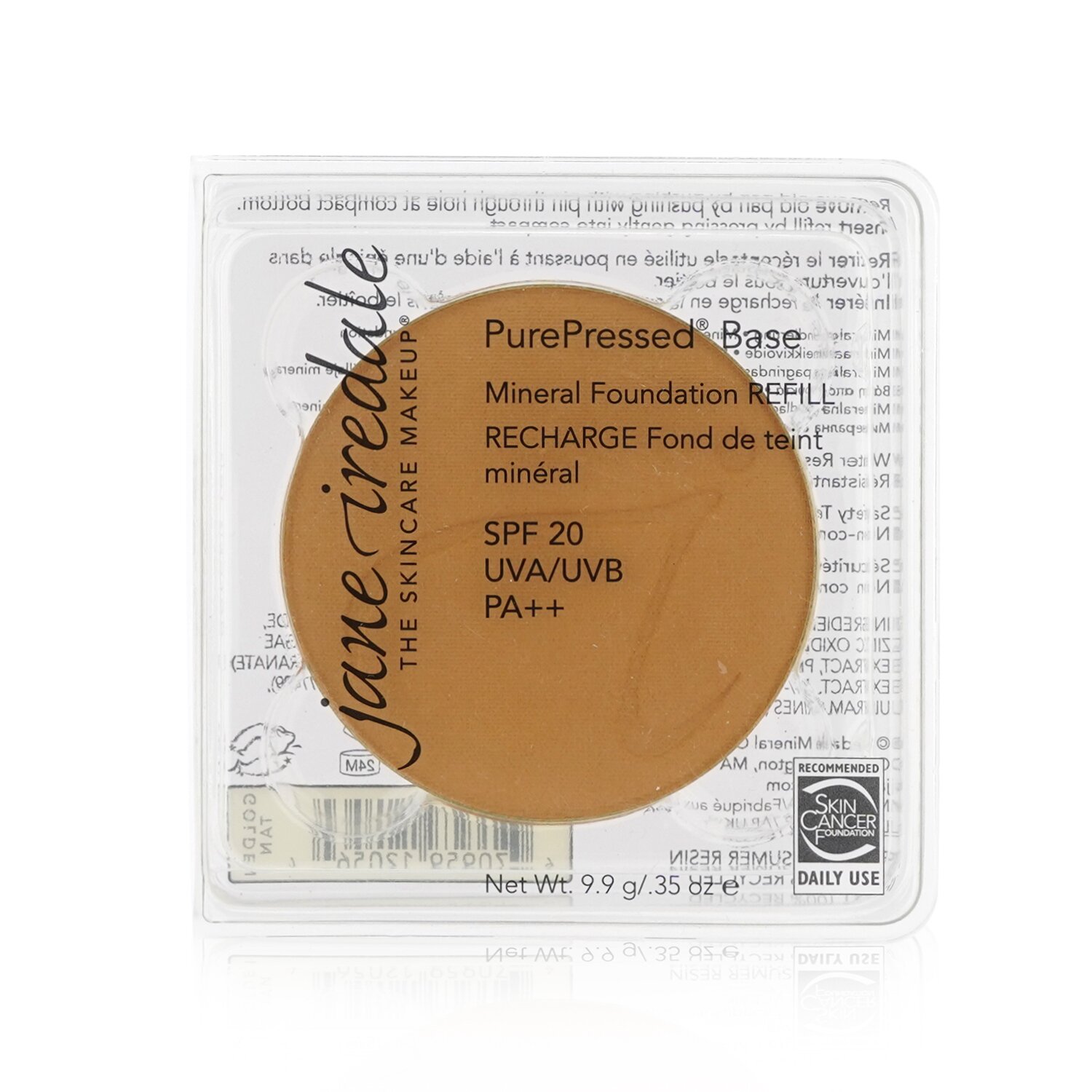 Jane Iredale PurePressed Base Mineral Foundation Refill SPF 20 9.9g/0.35oz