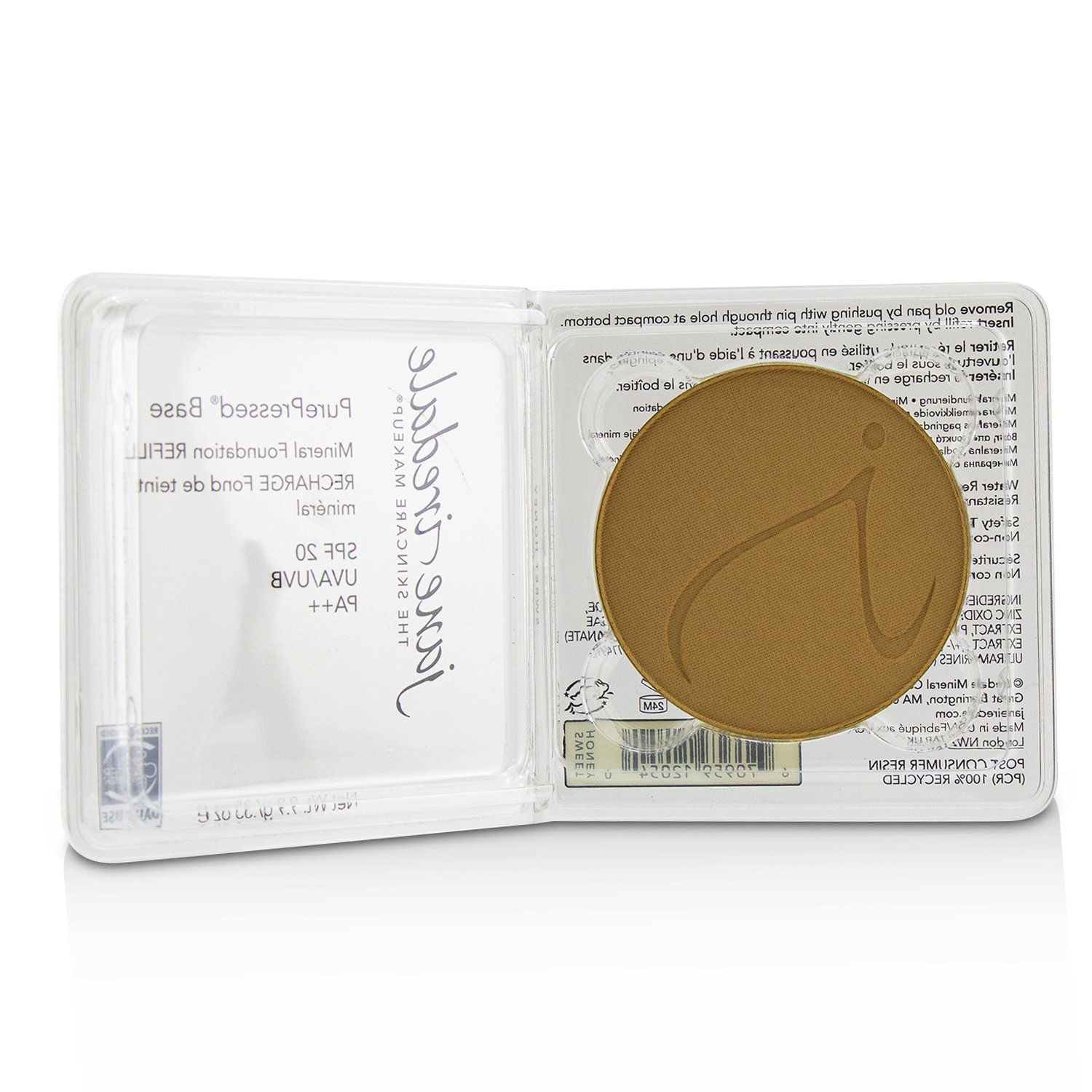 Jane Iredale PurePressed Base Mineral Foundation Refill SPF 20 9.9g/0.35oz