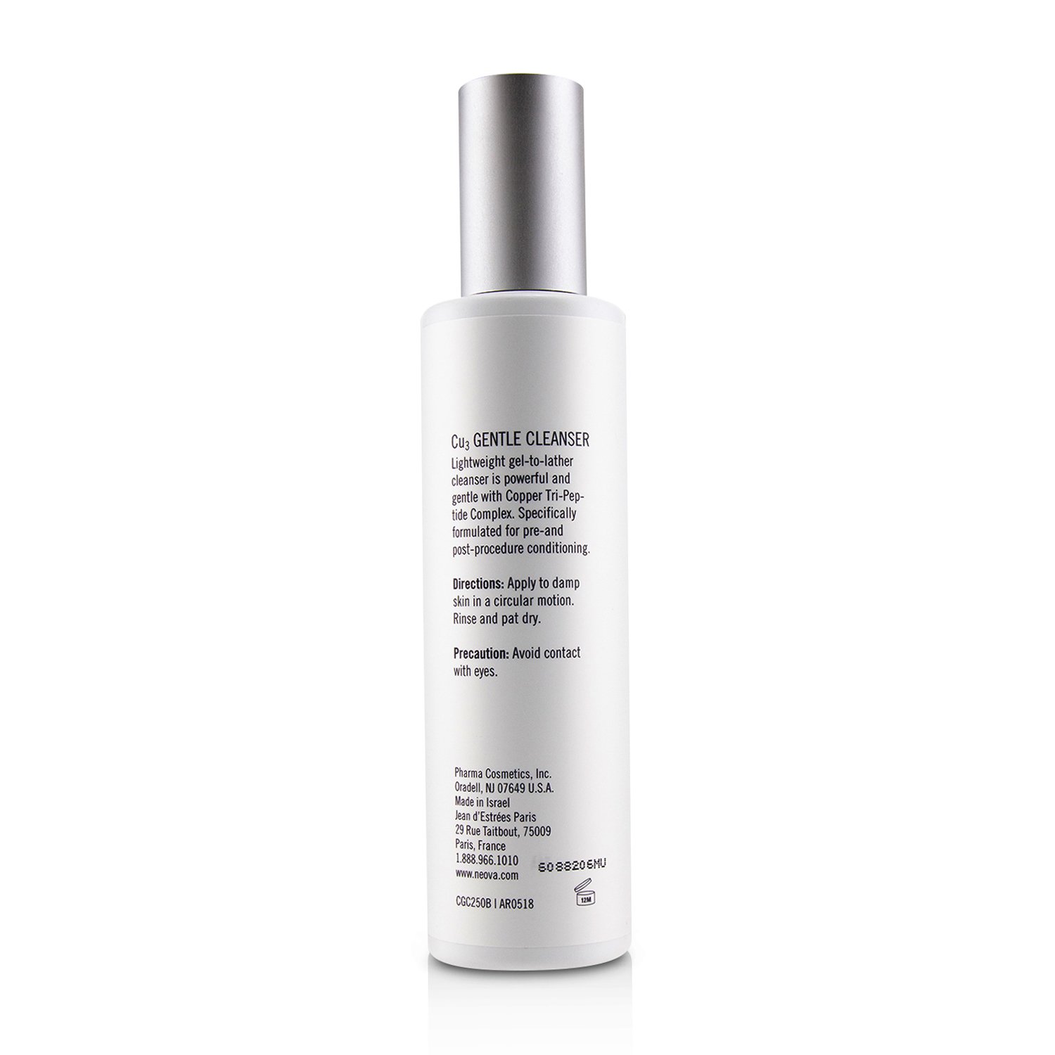 Neova Clinical Recovery - Cu3 Gentle Cleanser 250ml/8.5oz