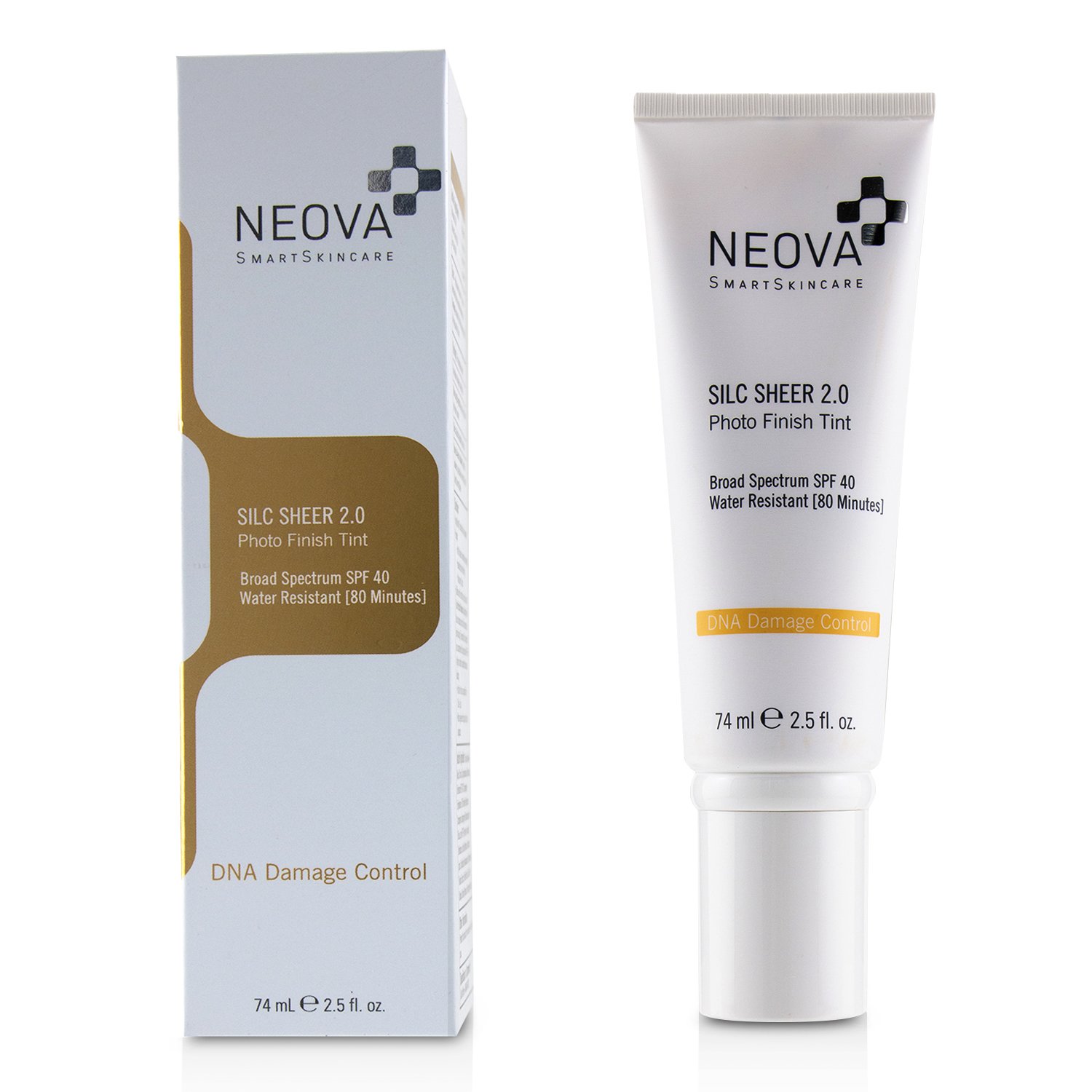 Neova DNA Damage Control - Silc Sheer 2.0 Photo Finish Tint SPF 40 75ml/2.5oz