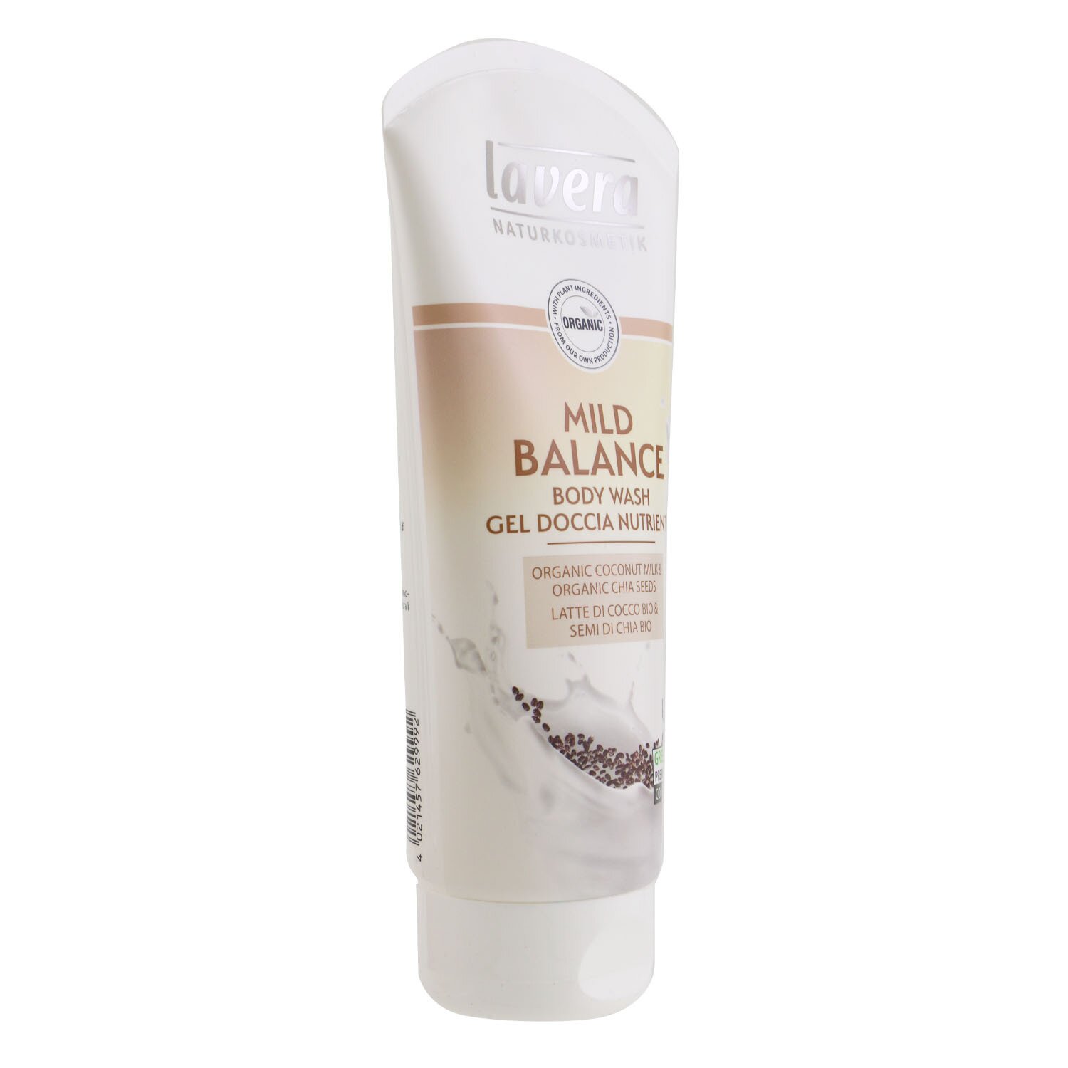 Lavera Body Wash - Mild Balance (Organic Coconut Milk & Organic Chia Seeds) 200ml/6.6oz
