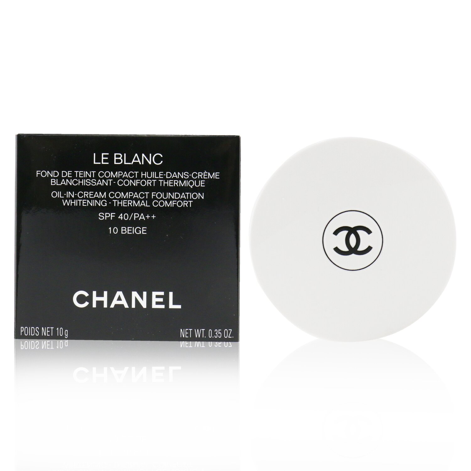 香奈儿  Chanel 光采透白隔离精华油粉底 SPF 40 10g/0.35oz