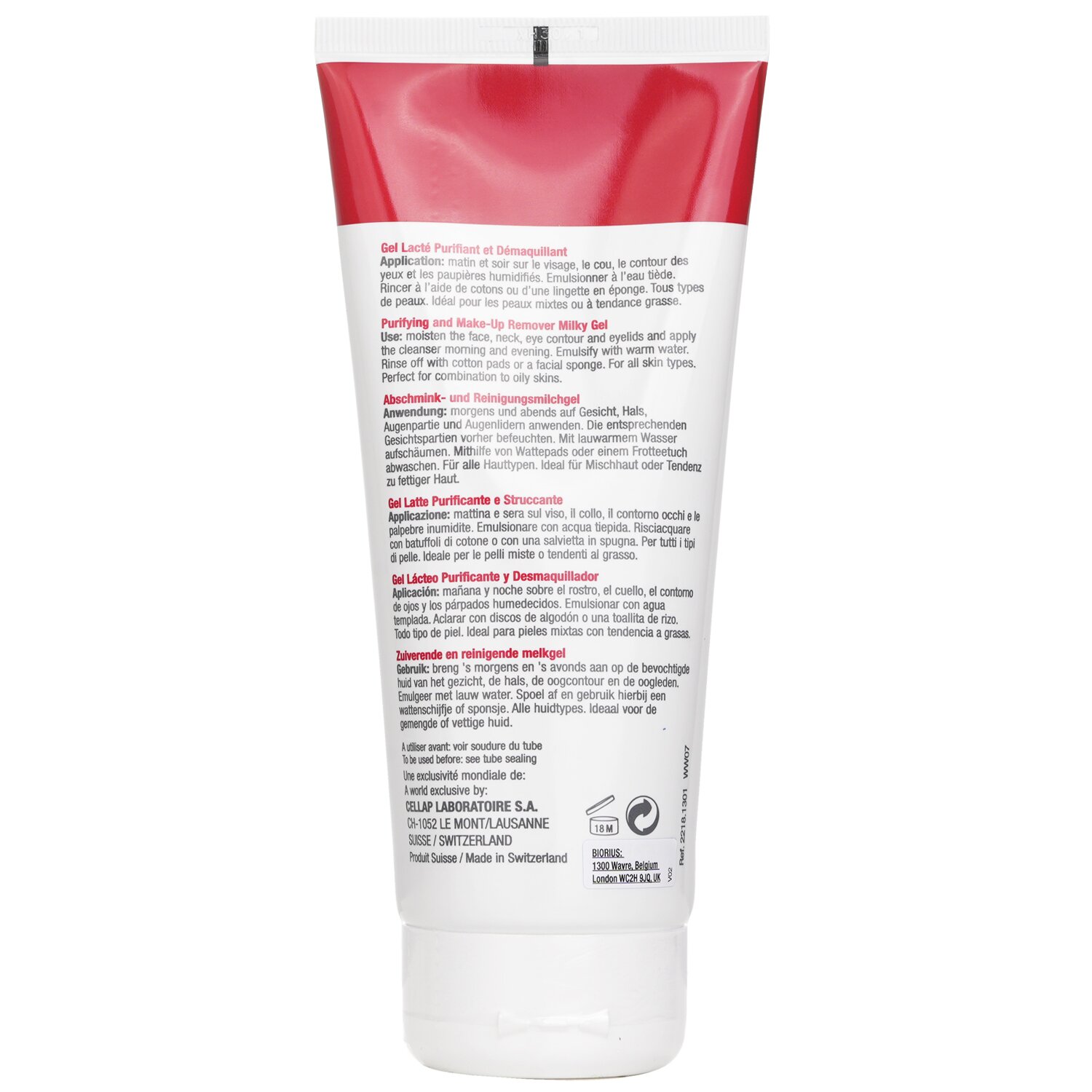 Cellcosmet & Cellmen Cellcosmet Limpiador Purificante Suave 200ml/7.23oz