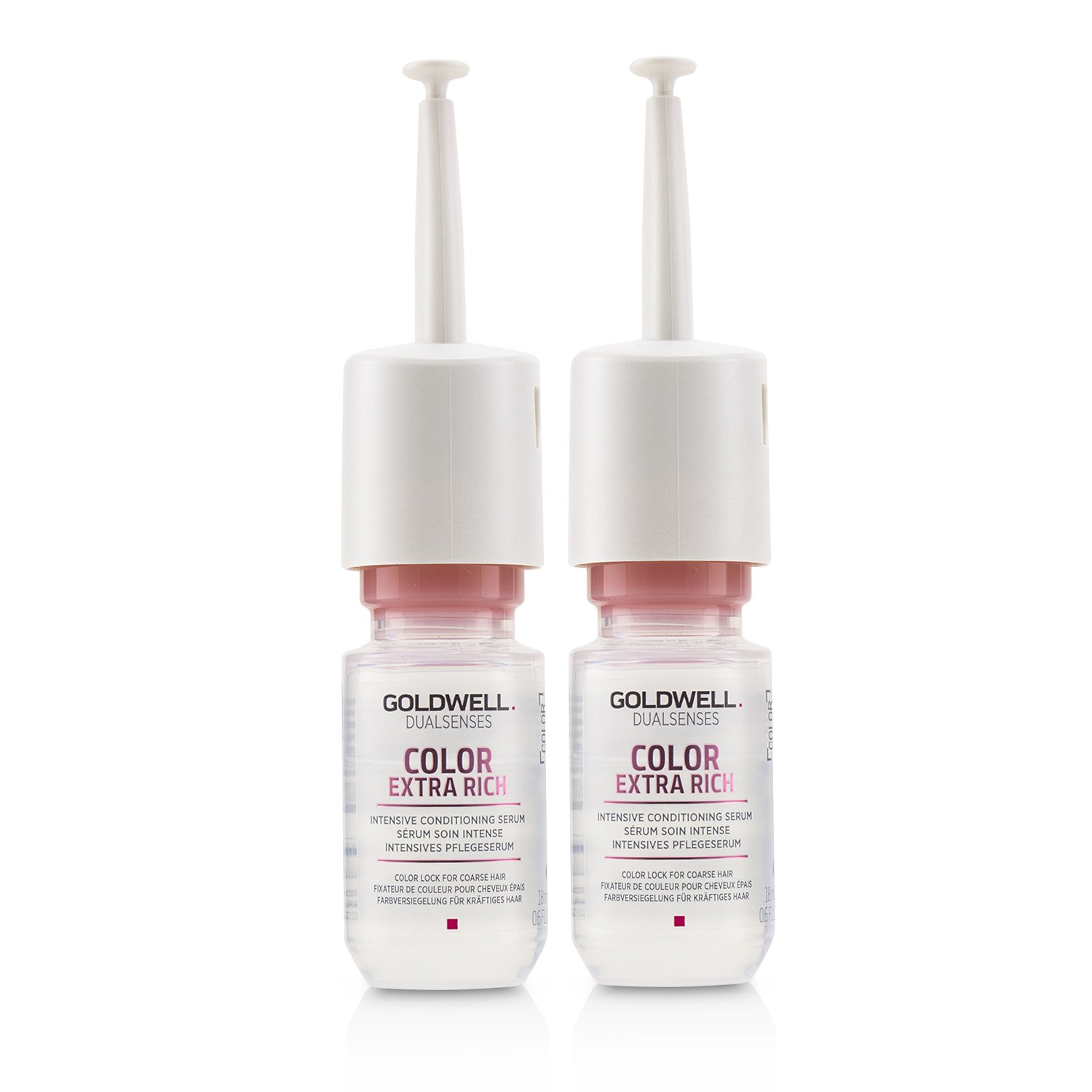 Goldwell Dual Senses Color Extra Rich Intensive Conditioning Serum (Color Lock For Coarse Hair) 12x18ml/0.6oz