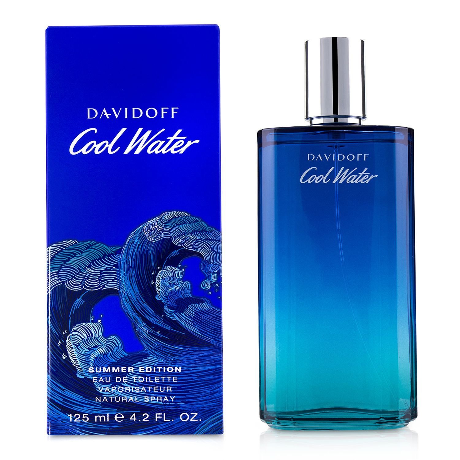 Davidoff Cool Water Eau De Toilette Spray (2019 Summer Edition) 125ml/4oz