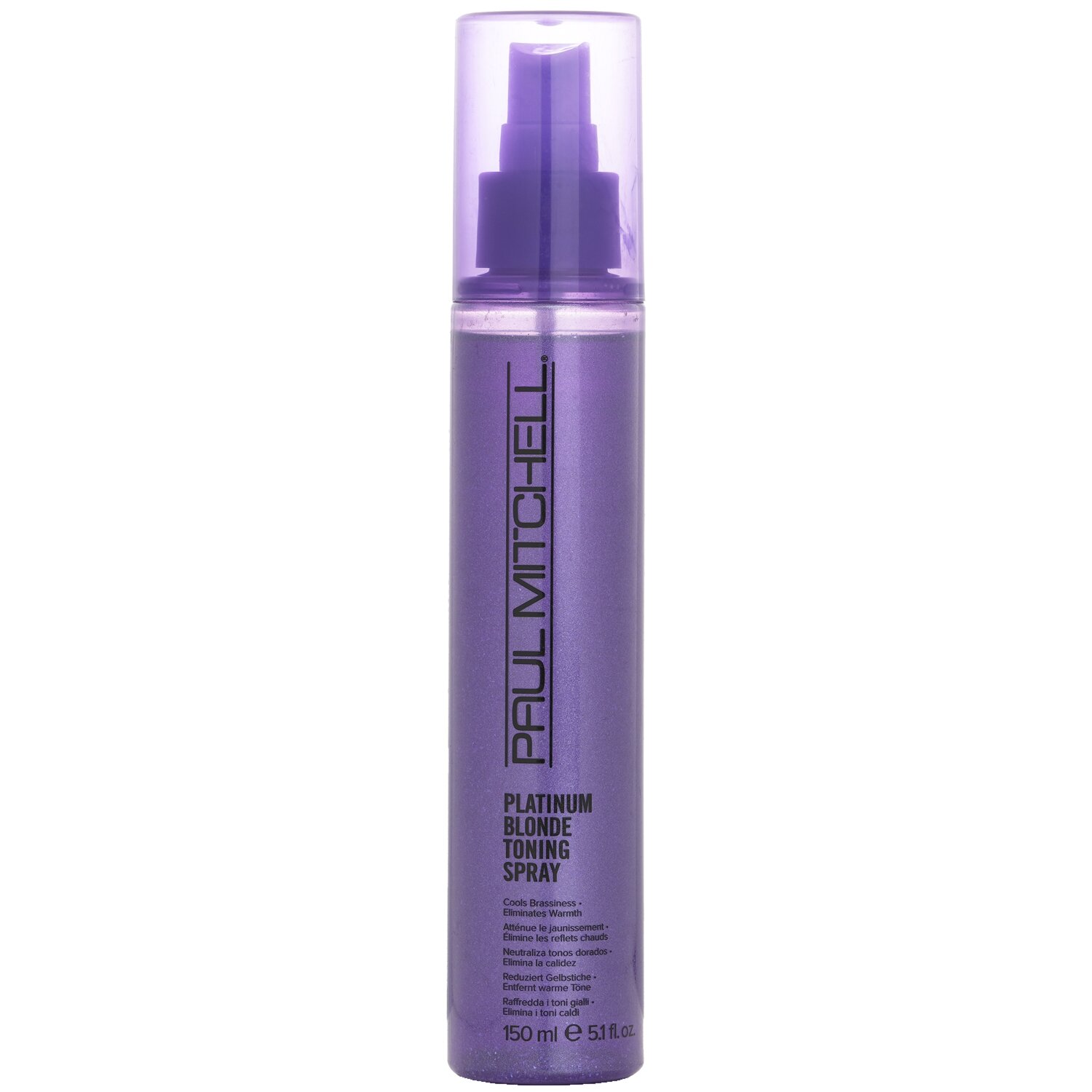 Paul Mitchell Platinum Blonde Toning Spray (Cools Brassiness - Eliminates Warmth) 150ml/5.1oz