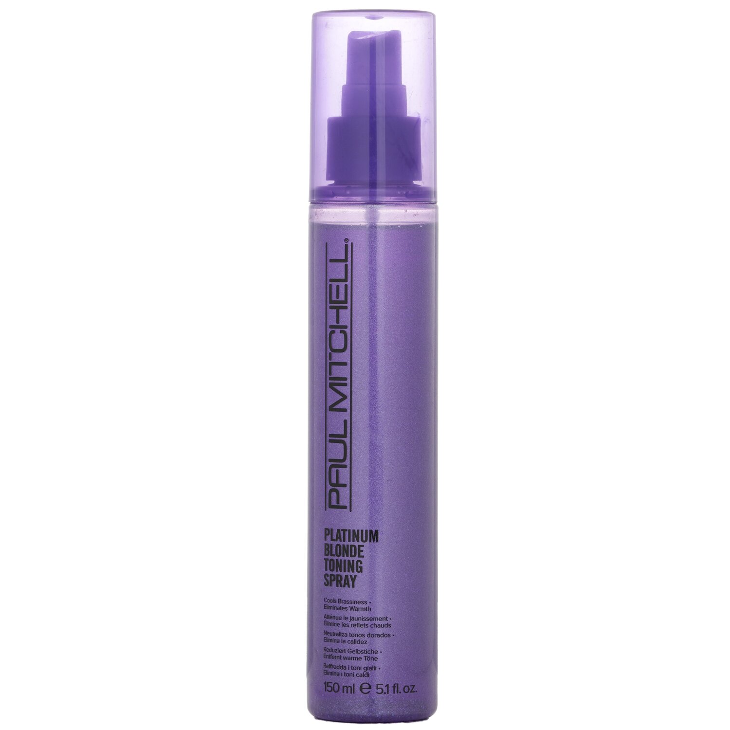 Paul Mitchell Platinum Blonde Toning Spray (Cools Brassiness - Eliminates Warmth) 150ml/5.1oz