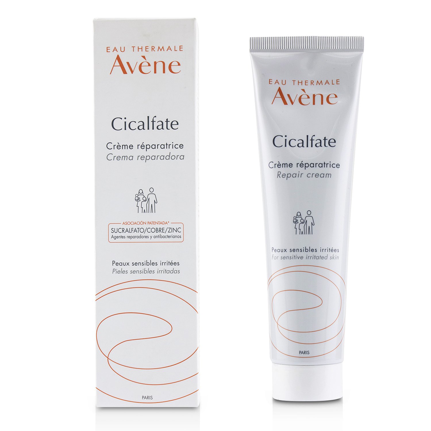 Avene Cicalfate Repair Cream - For Sensitive & Irritated Skin 100ml/3.3oz