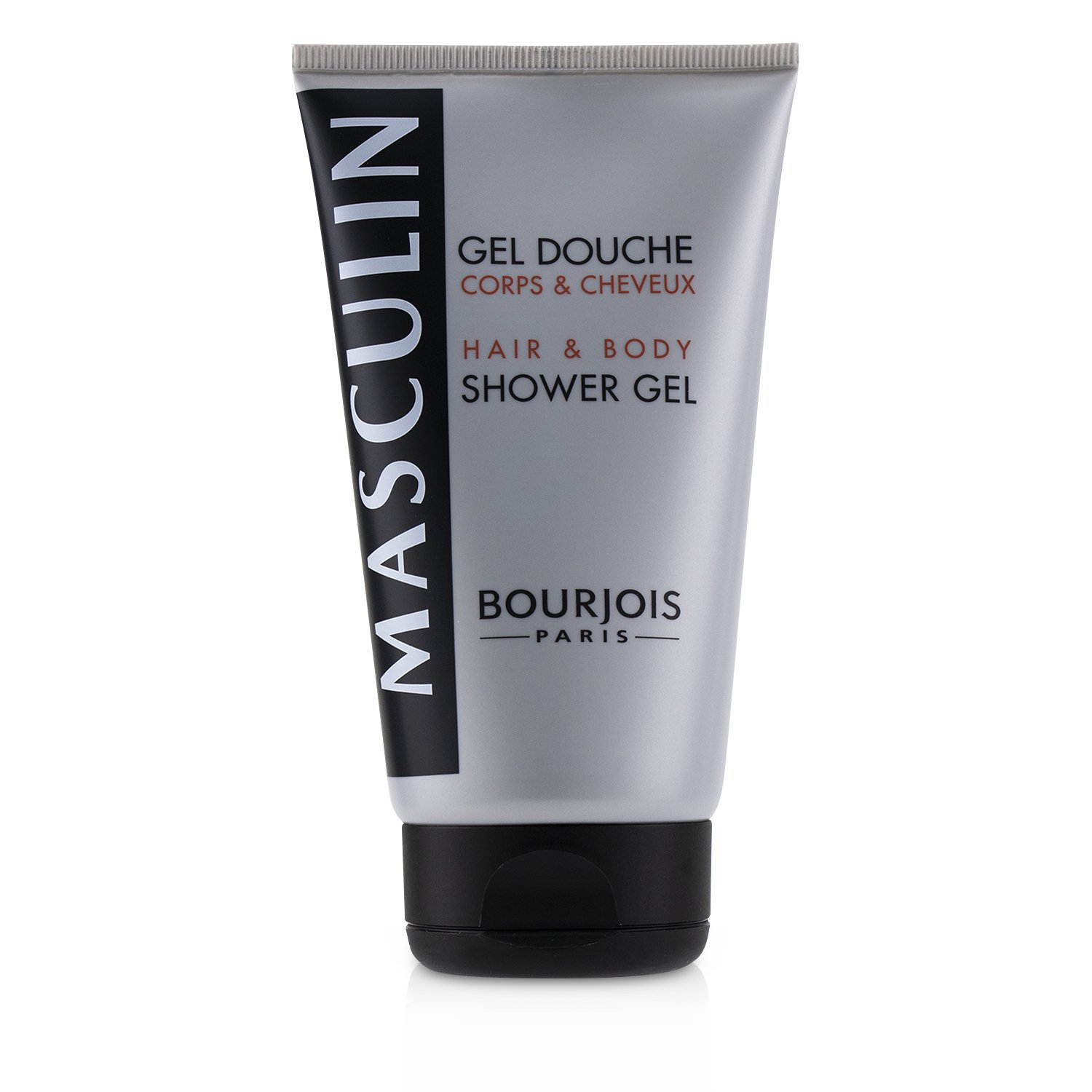 Bourjois Masculin Coffret: Acier Eau De Toilette Spray 100ml+Hair & Body Shower Gel 150ml/5oz 2pcs