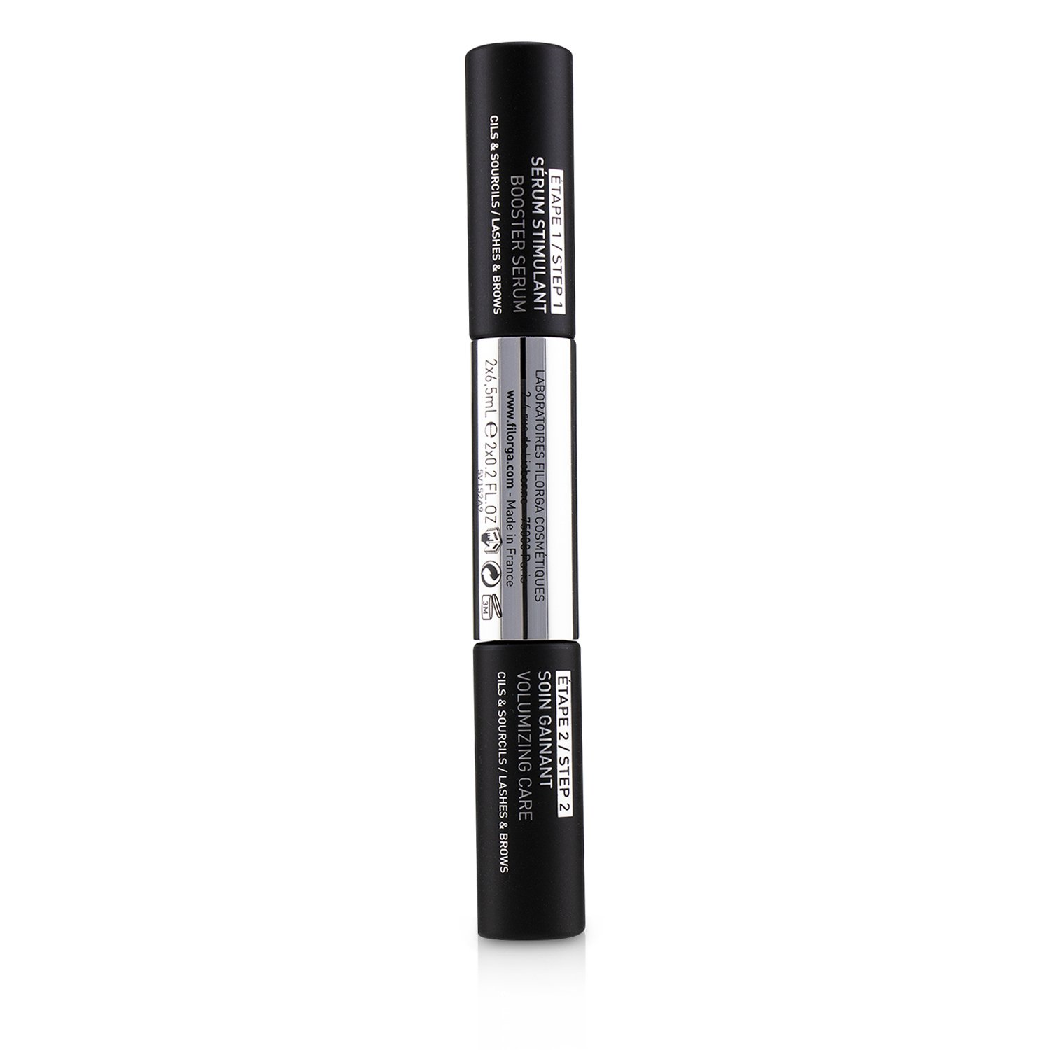 Filorga Optim-Eyes Lashes & Brows Booster Serum + Volumizing Care 2x6.5ml/0.2oz