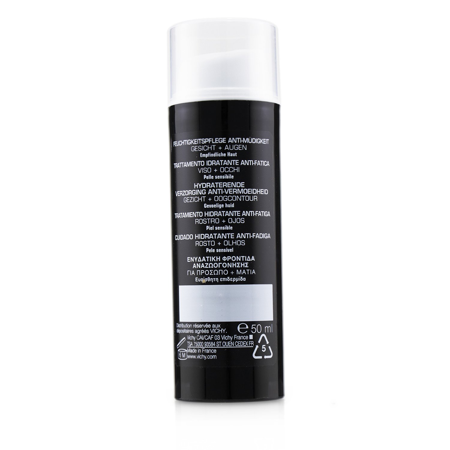 Vichy Homme Hydra Mag C+ Anti-Fatigue Hydrating Care Face + Eye Moisturizer (For Sensitive Skin) 50ml/1.69oz