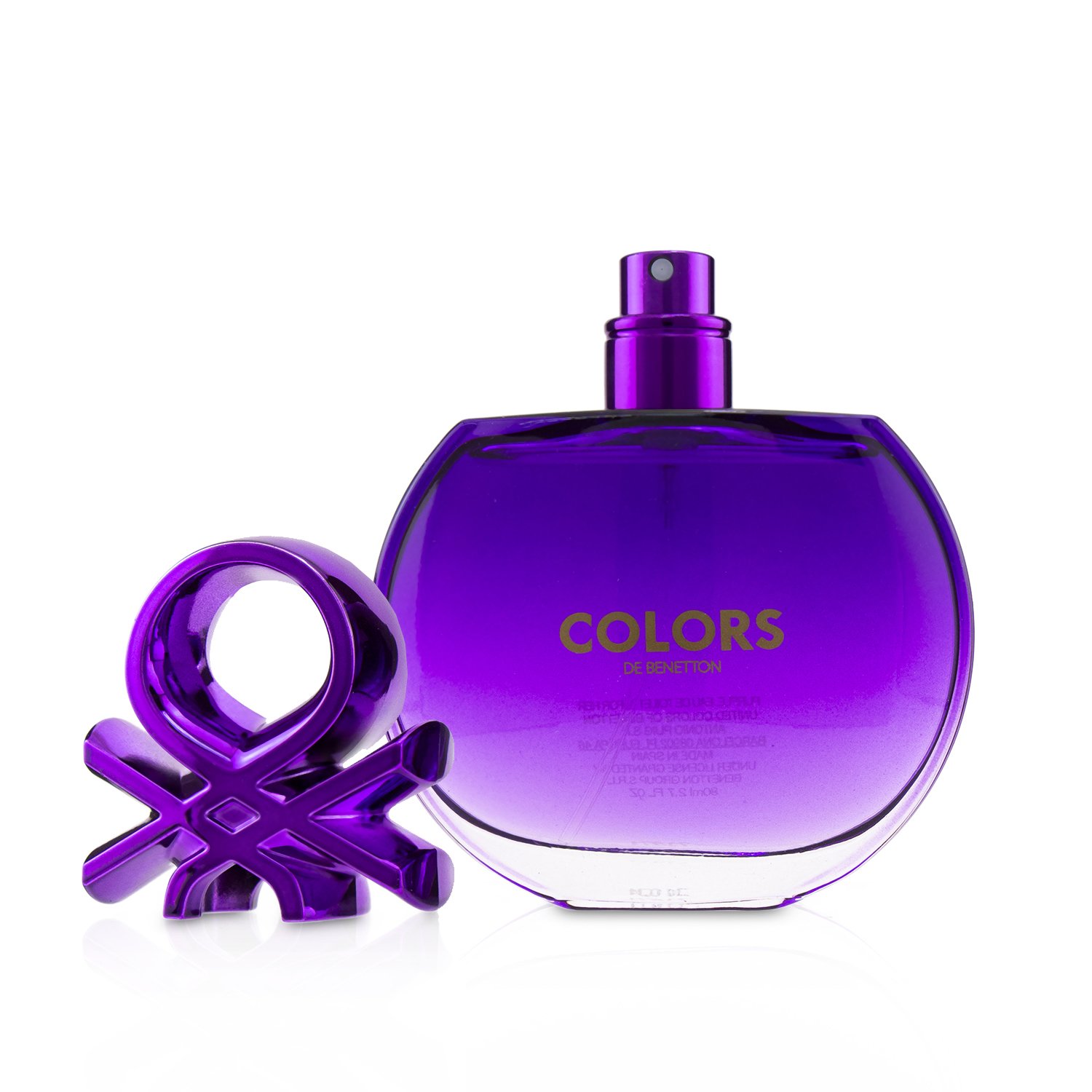Benetton Colors Purple Eau De Toilette Spray 80ml/2.7oz